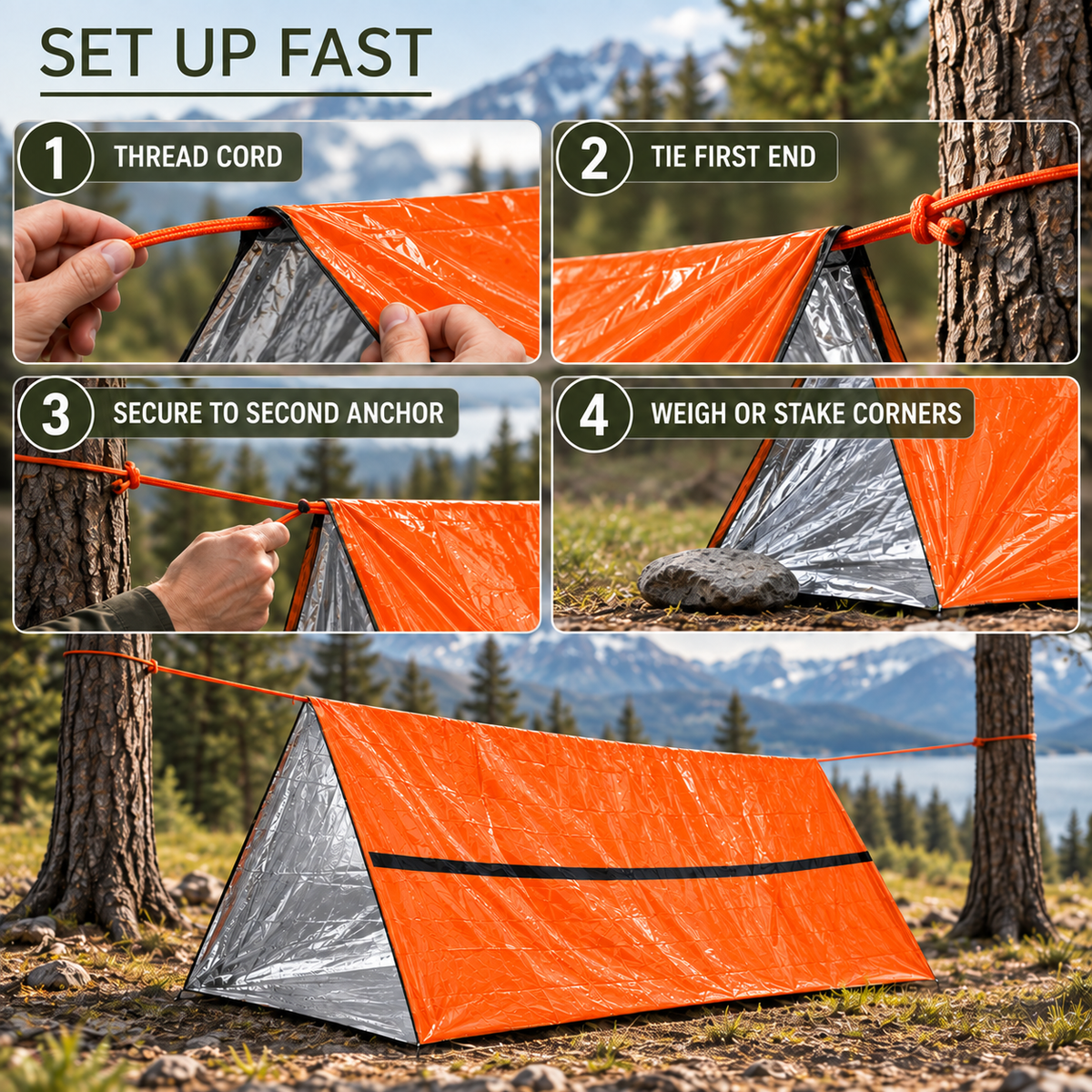 Nordspur | Rescuvia Two Person Bivy Shelter