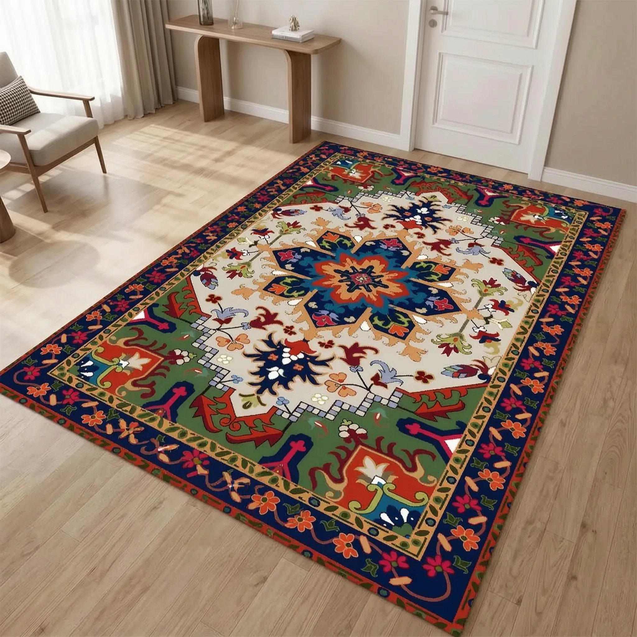 Nordspur | RetroStep Washable Retro Style Rug