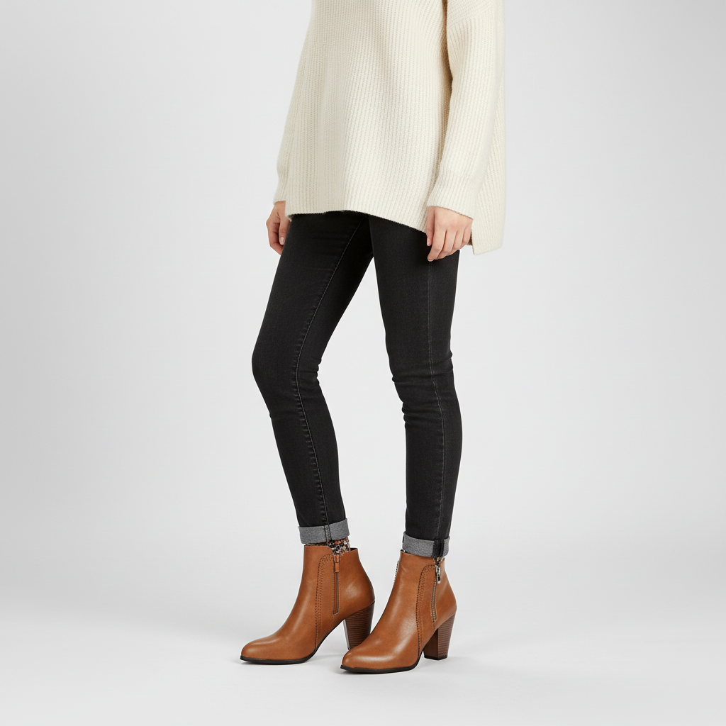 Nordspur | Retro Ankle Boot Leather