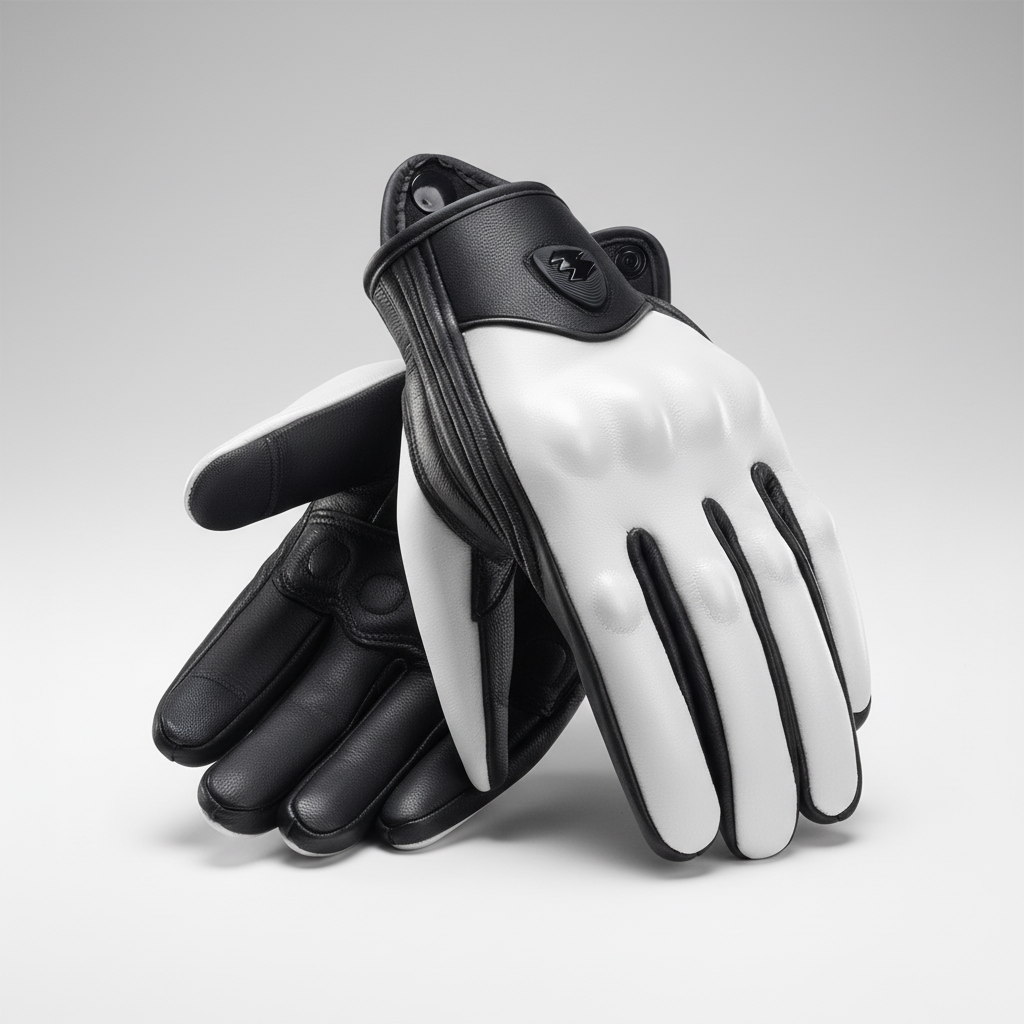 Nordspur | Retro Perforated Leather Gloves