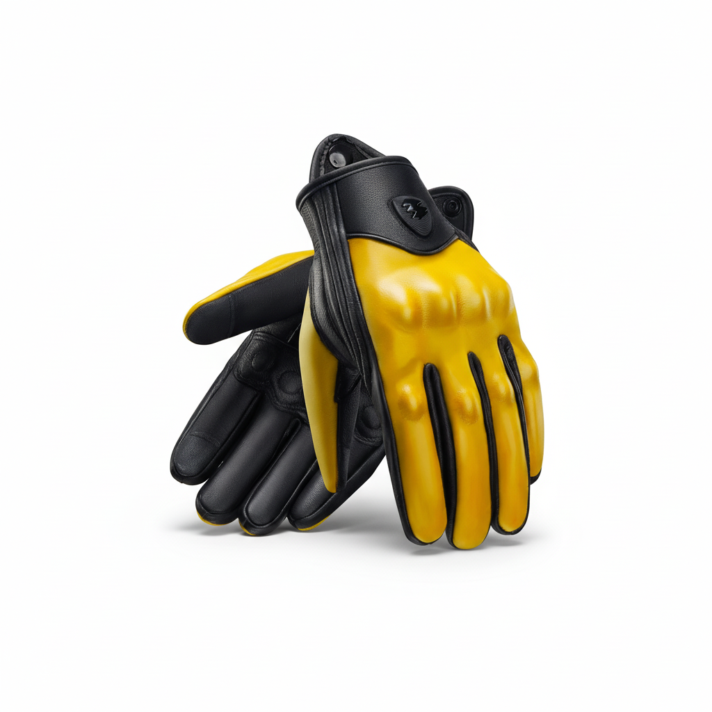 Nordspur | Retro Perforated Leather Gloves