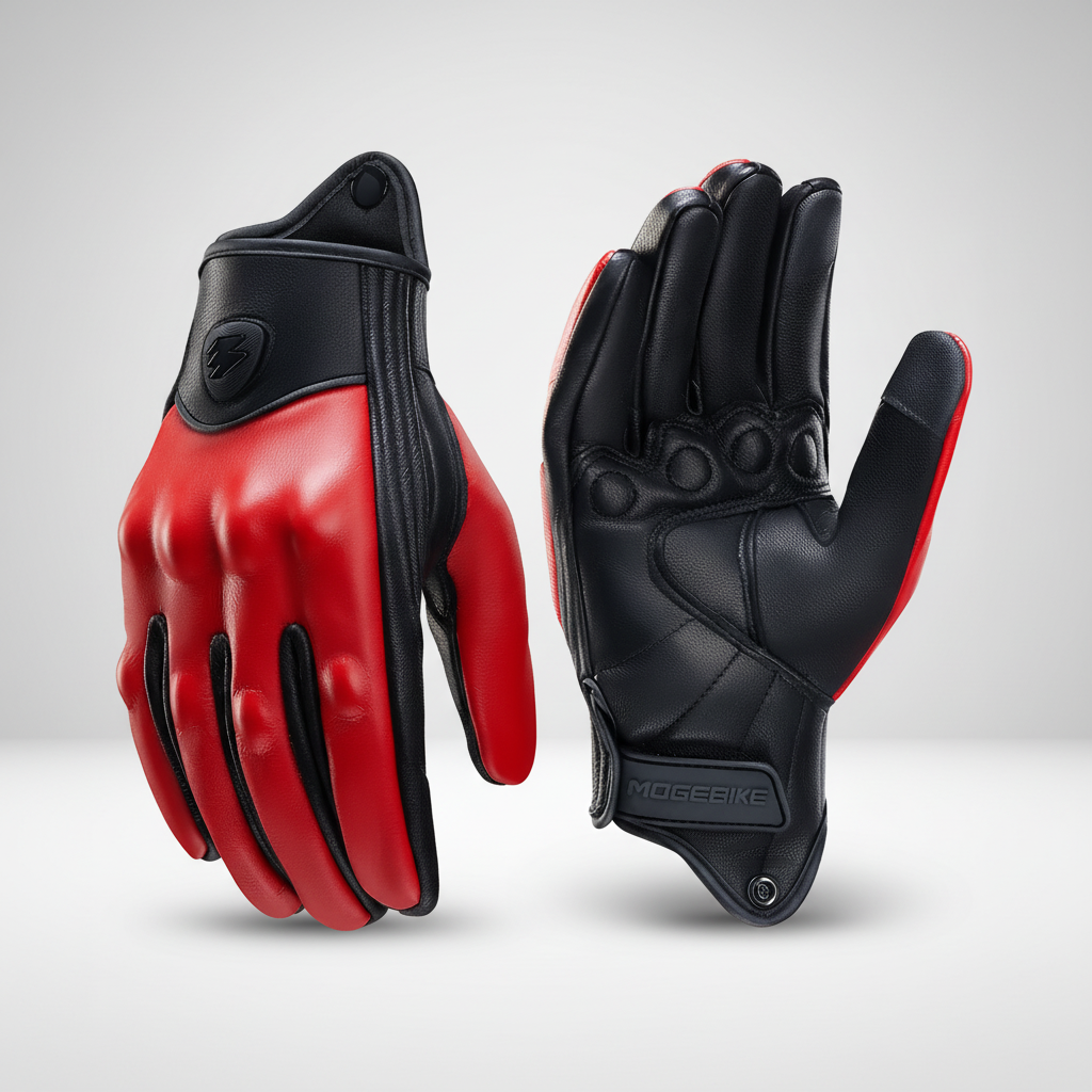 Nordspur | Retro Perforated Leather Gloves