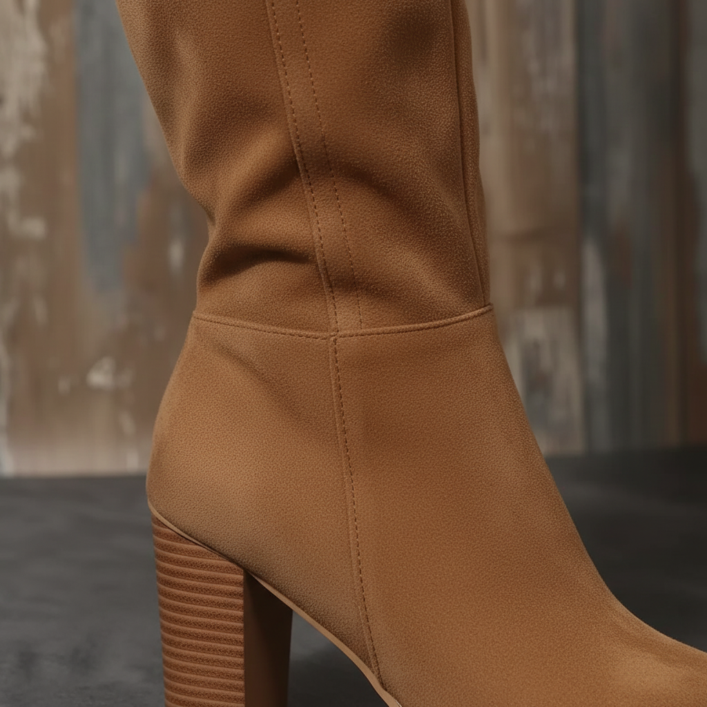 Nordspur | Retro Western Knee High Boots