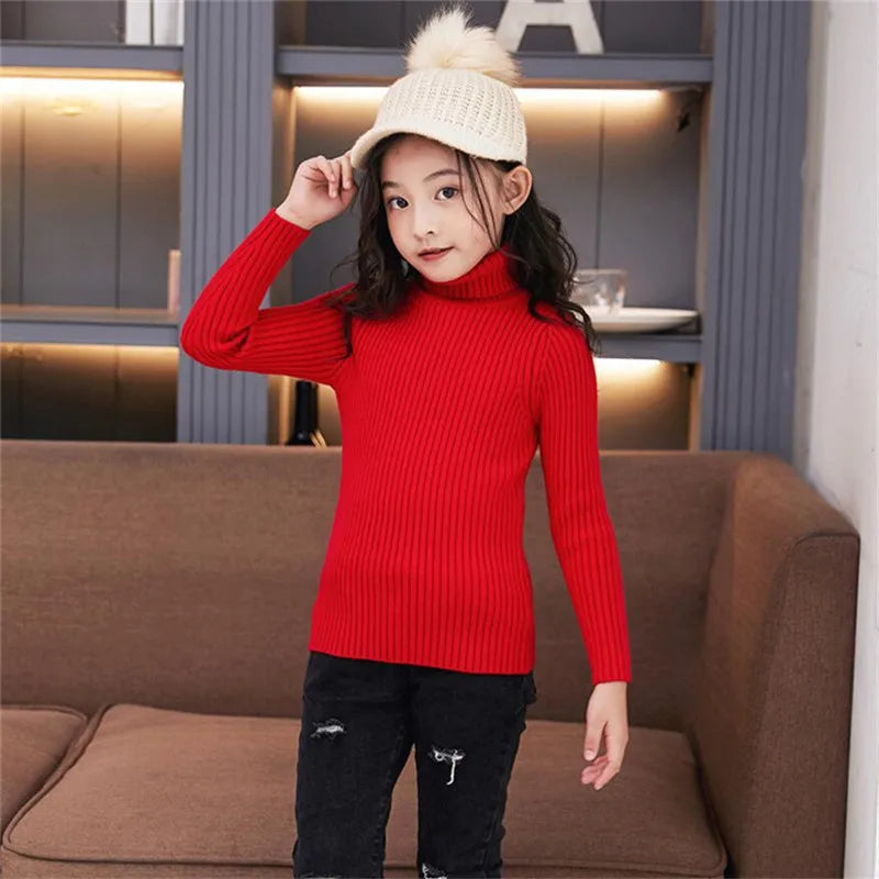 Nordspur | Rib Knit Cotton Turtleneck