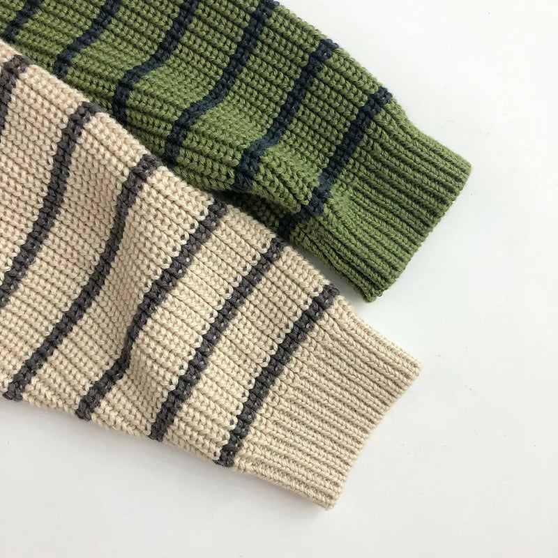 Nordspur | Rib Knit Half Zip Sweater