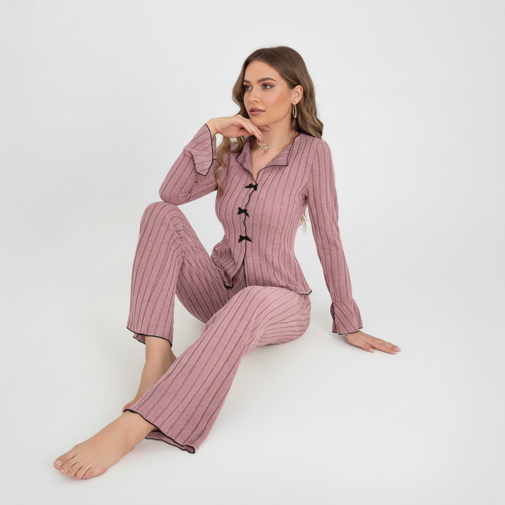 Nordspur | Rib Knit Pajama Set