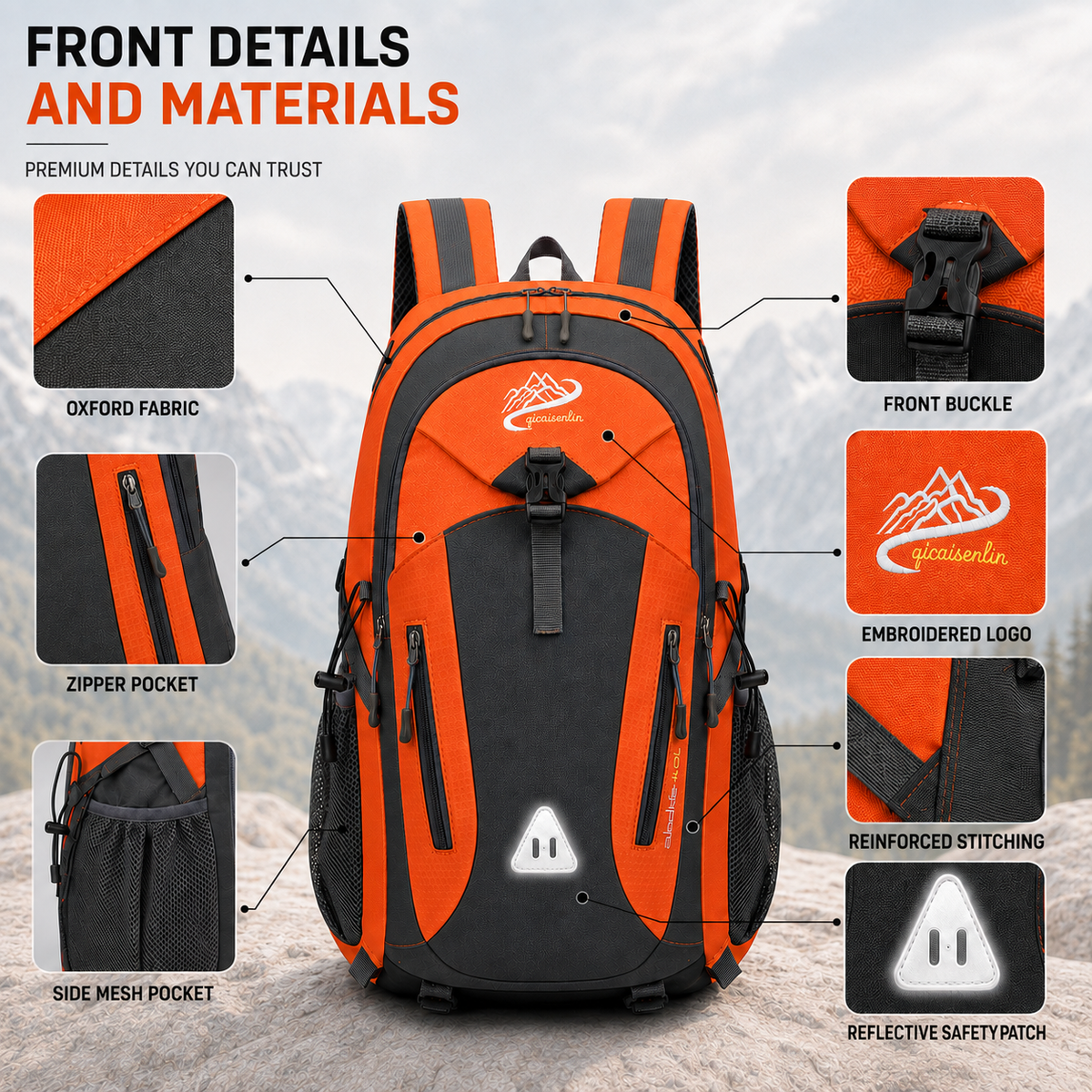 Nordspur | Roamix Multi-Compartment Hiking Bag