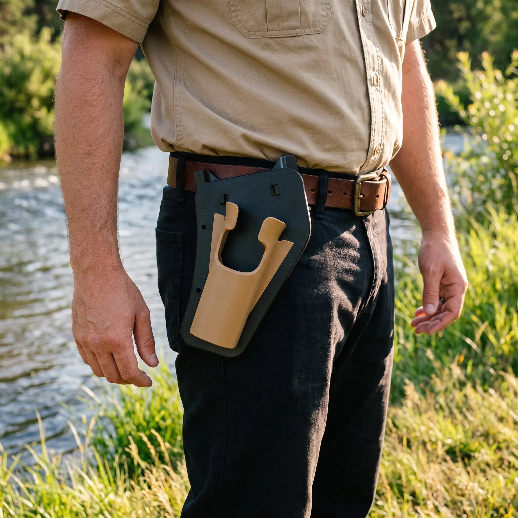 Nordspur | RodMate Wearable Slide-In Fishing Rod Holder