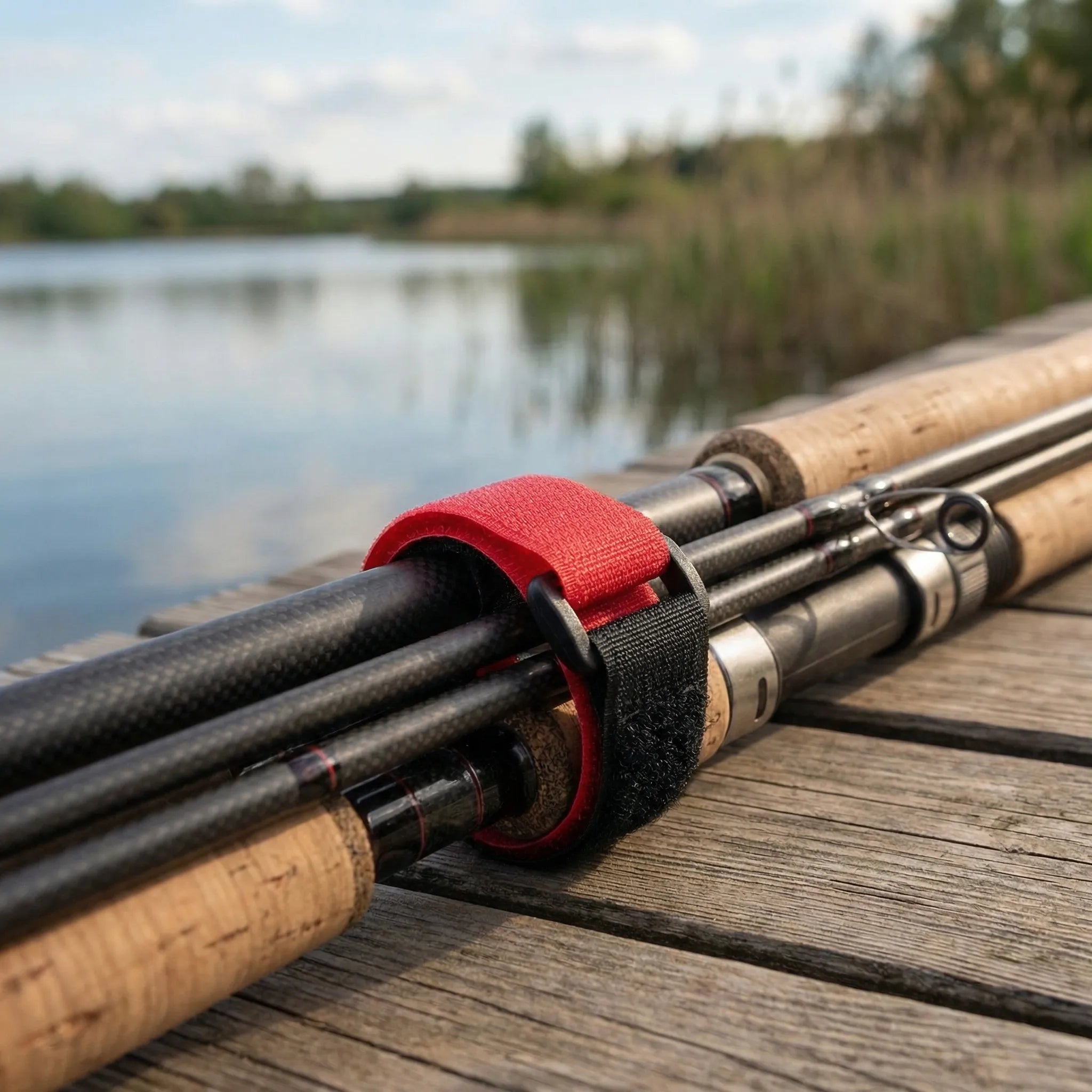 Nordspur | Rodlox Reusable Hook-And-Loop Rod Strapping Set