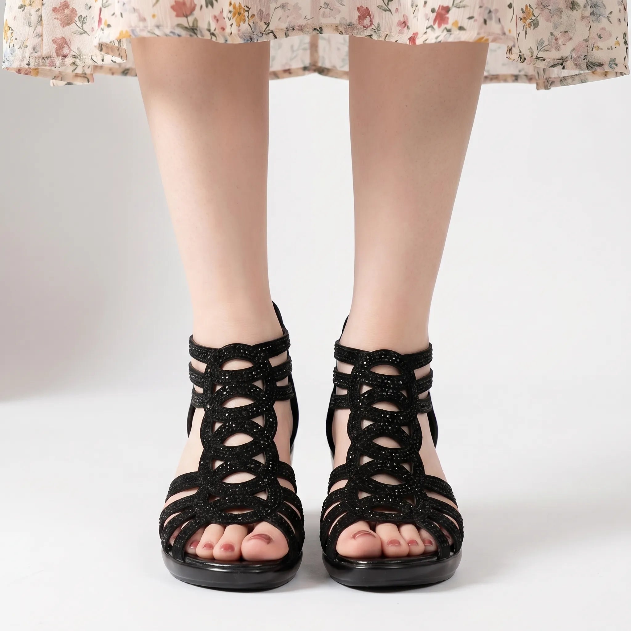 Nordspur | Romara Strappy Wedge Sandal