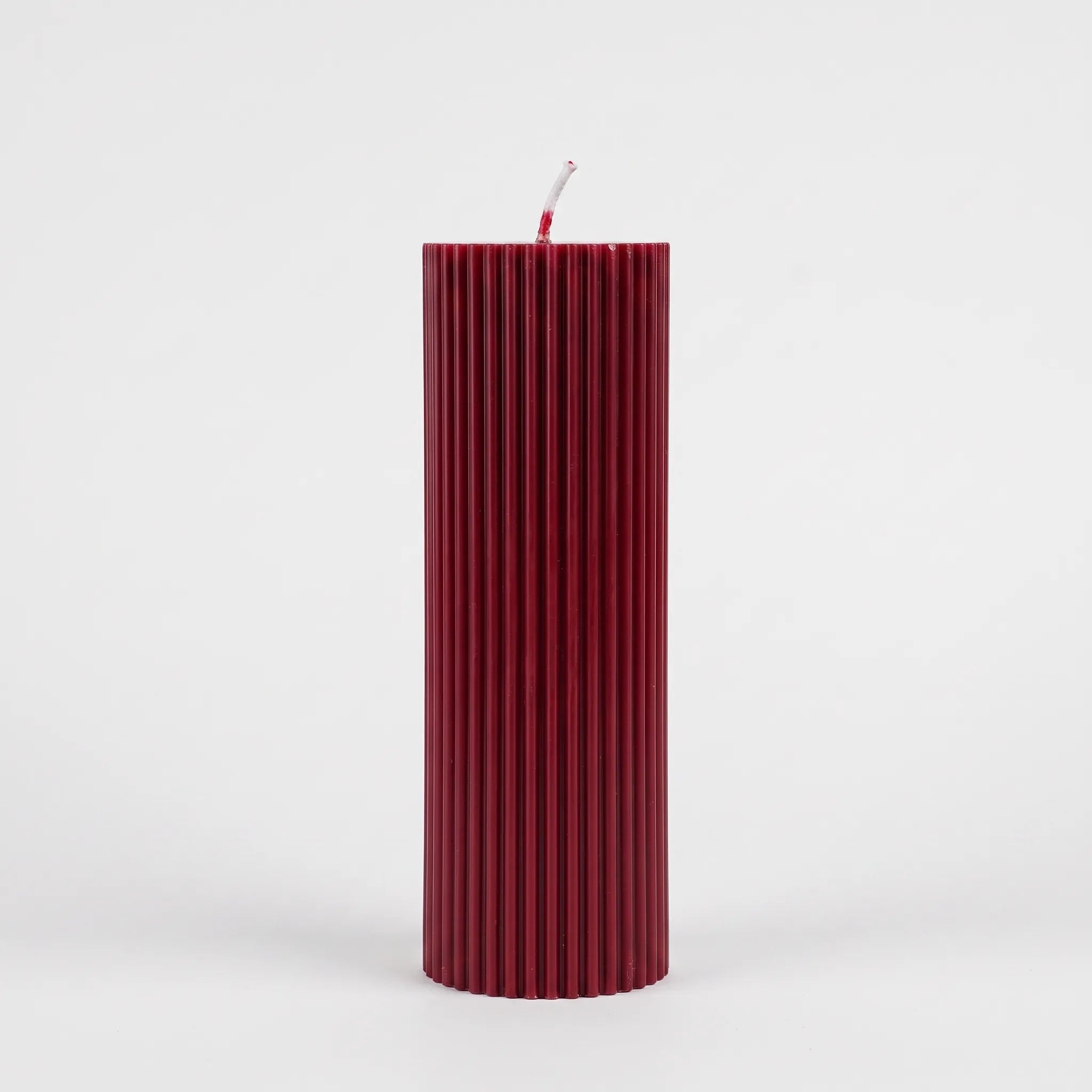 Nordspur | Rougella Ribbed Cylindrical Scented Pillar Candle