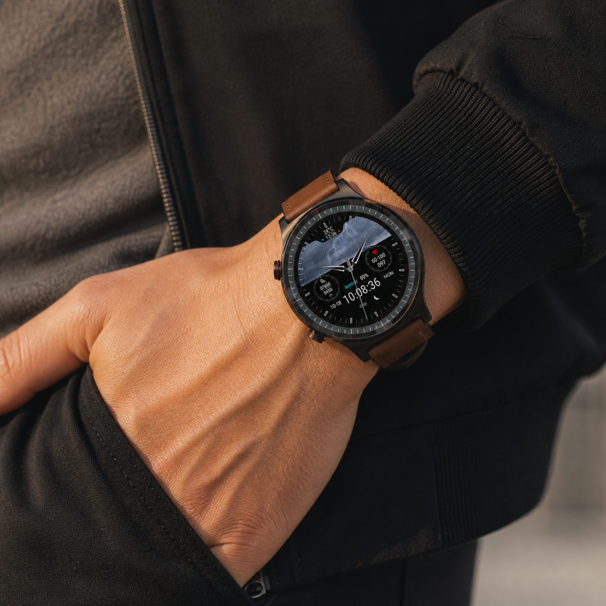 Nordspur | Health Smartwatch with ECG Blood Pressure Tracker