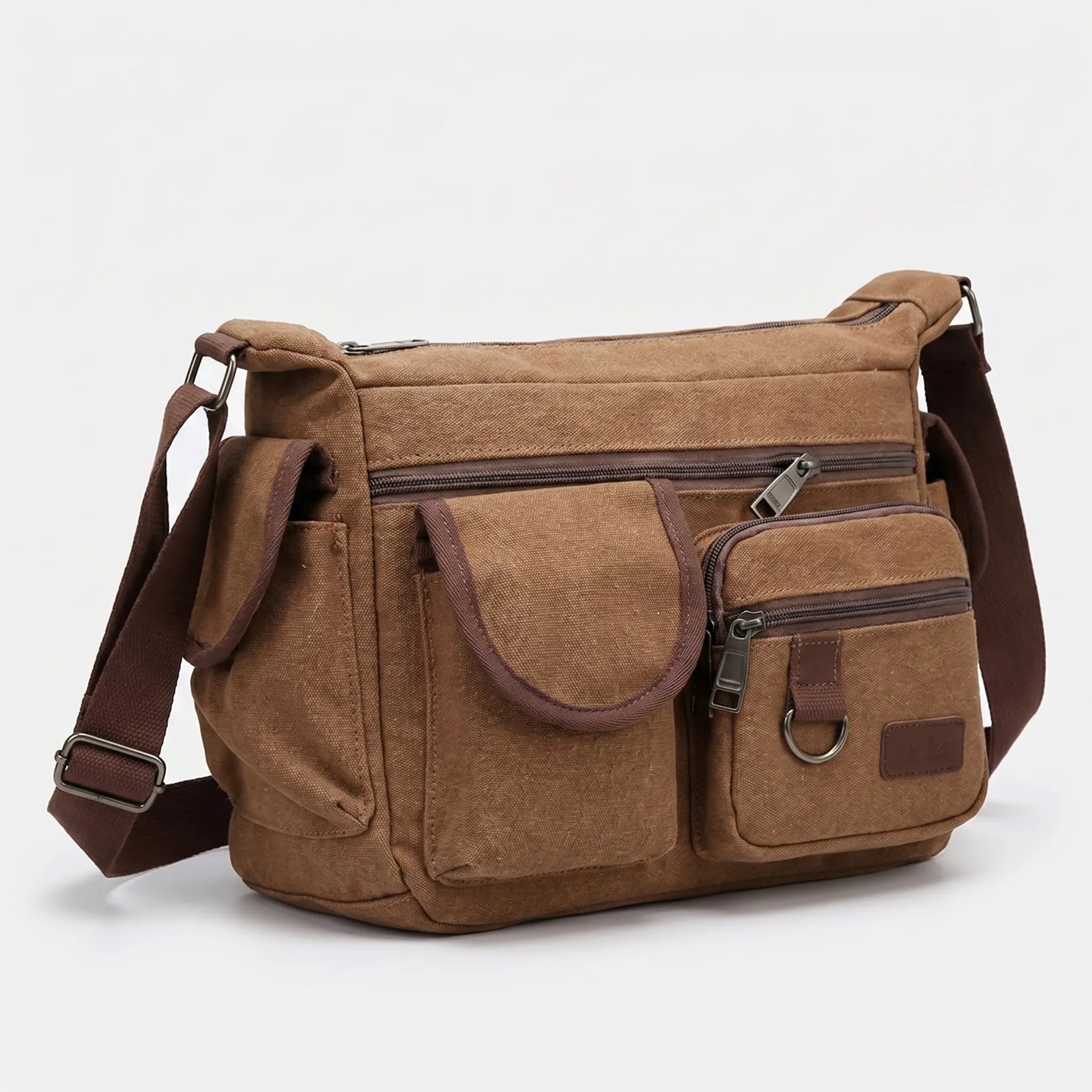 Nordspur | Rovlyn Vintage-Style Canvas Crossbody Bag