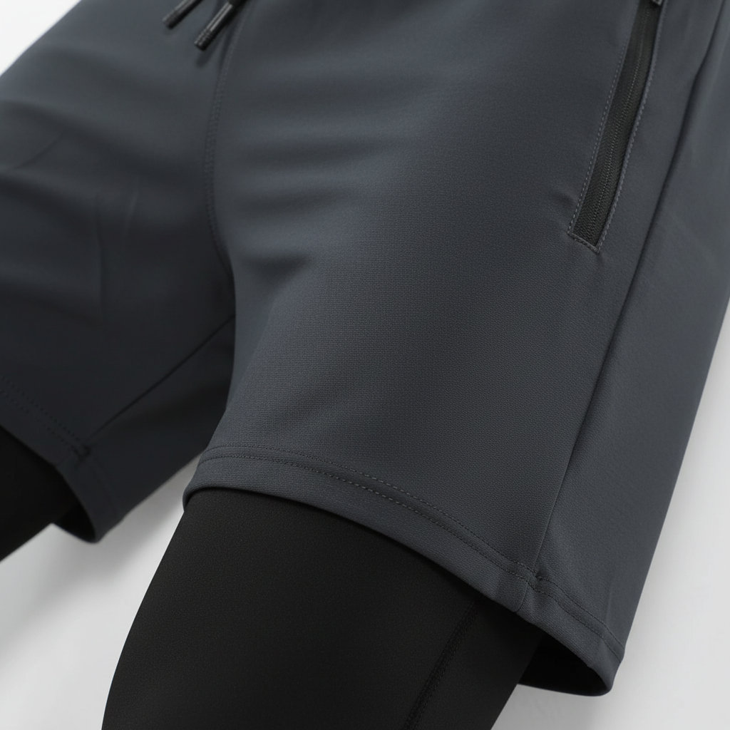 Nordspur | RunFlexor Cropped Outer Shorts With Inner Tights
