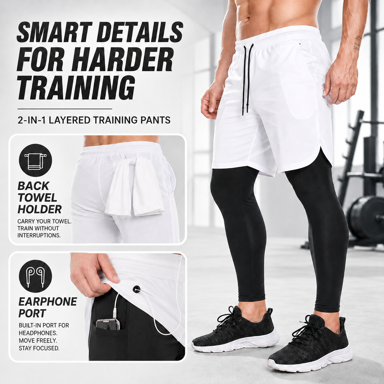 Nordspur | RunVanta Two In One Training Pants
