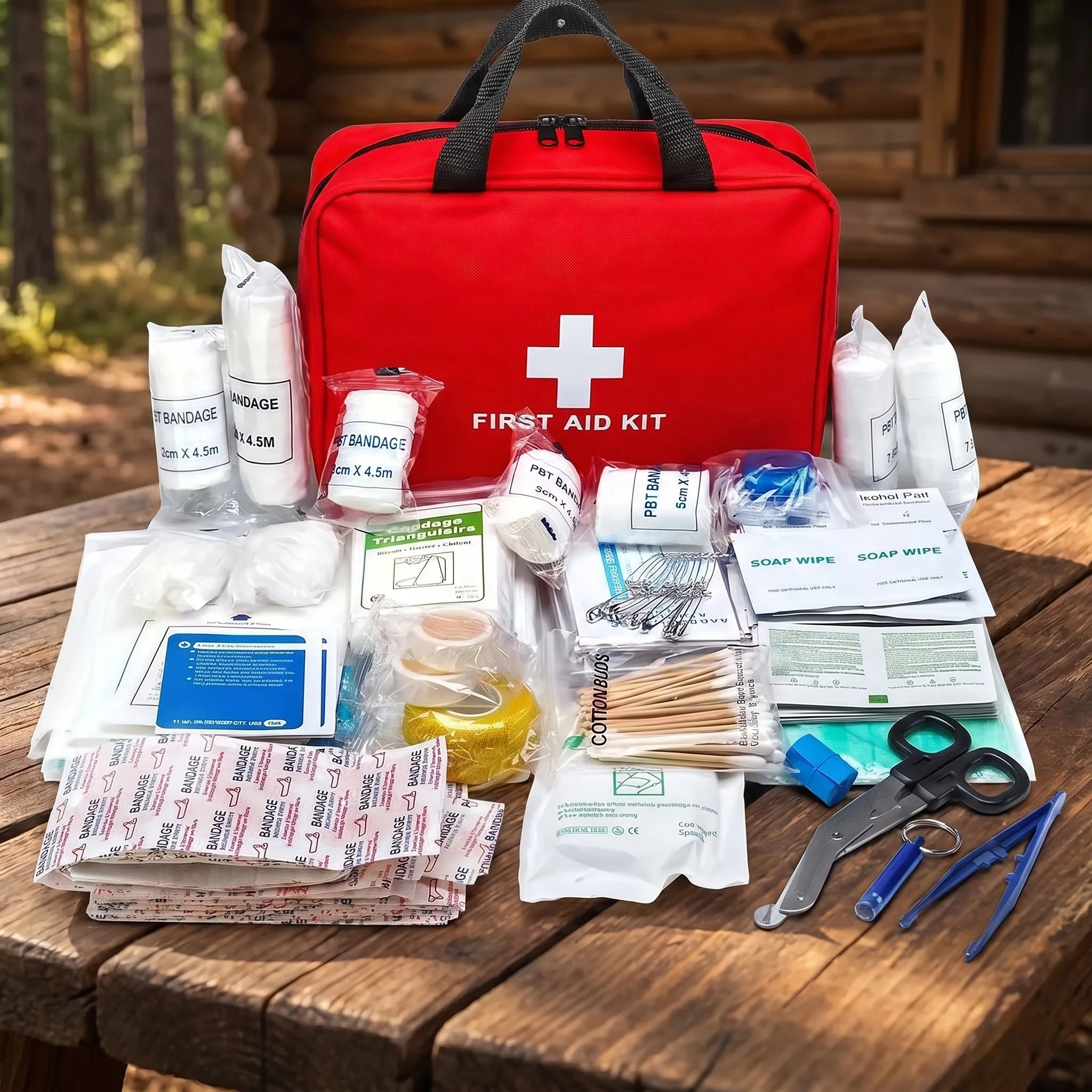 Nordspur | Safetrek Portable Red First Aid Storage Bag