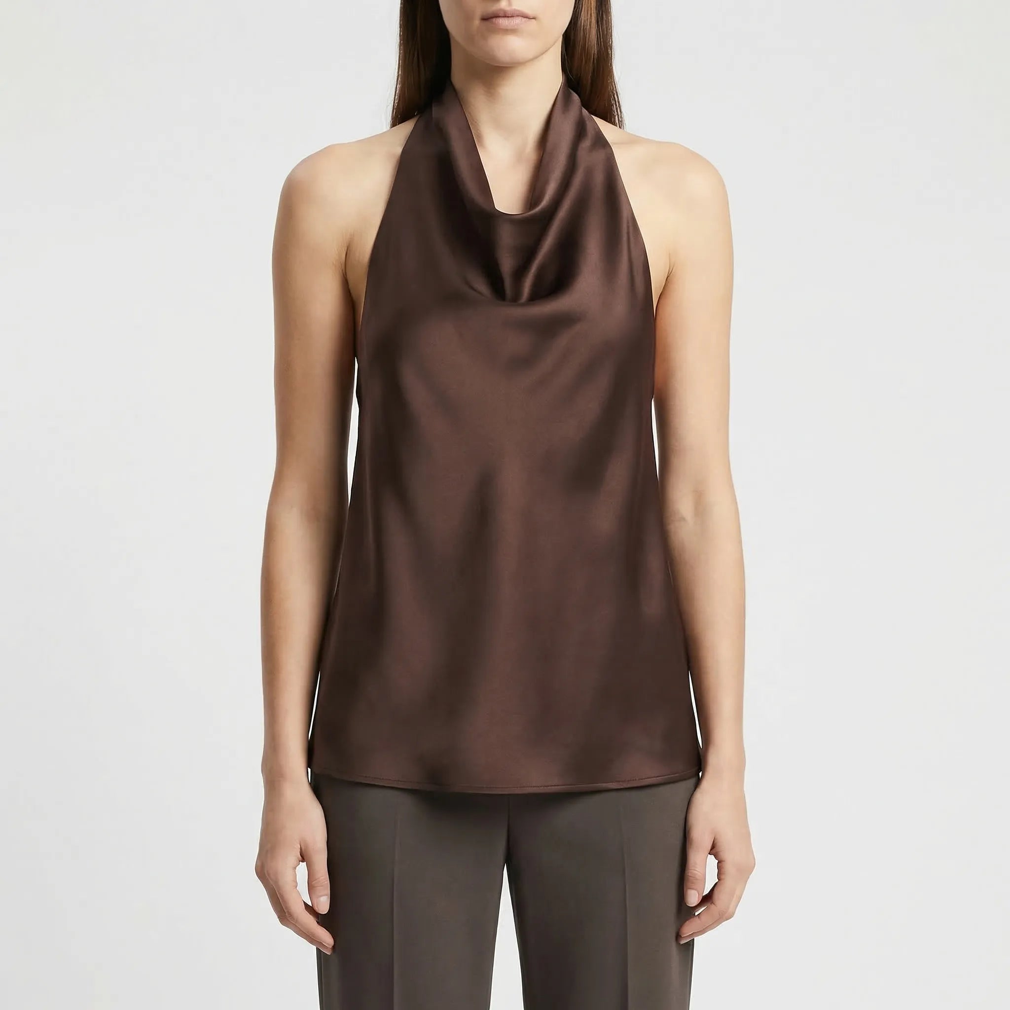 Nordspur | Satinya Backless Halter Neck Corset Top