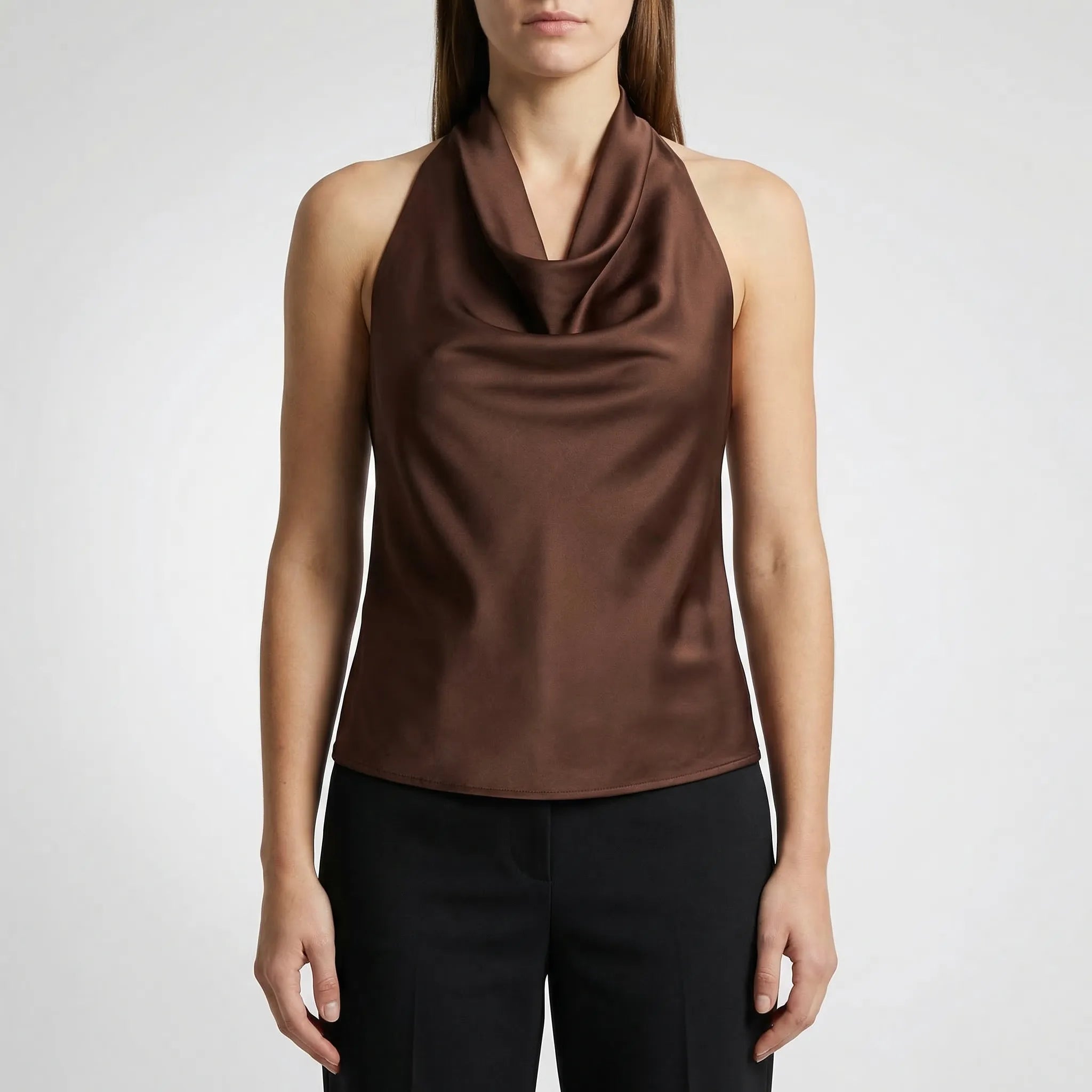 Nordspur | Satinya Backless Halter Neck Corset Top