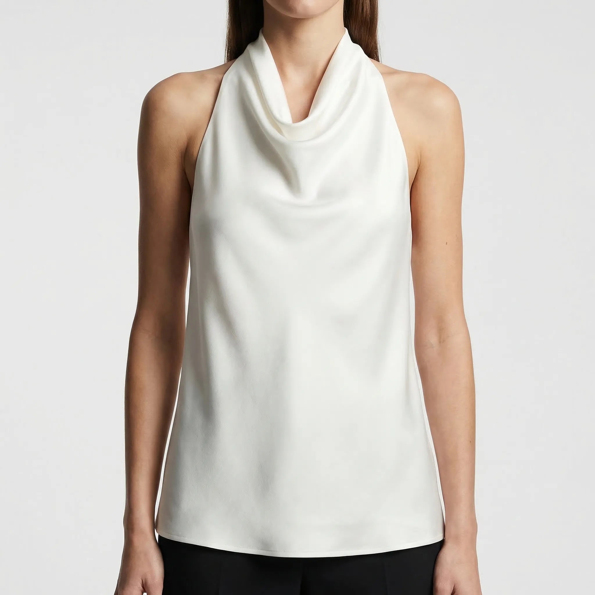 Nordspur | Satinya Backless Halter Neck Corset Top