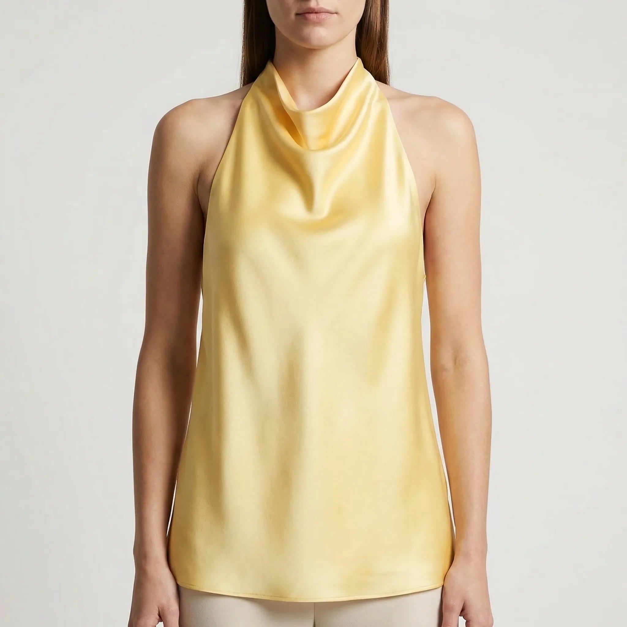 Nordspur | Satinya Backless Halter Neck Corset Top