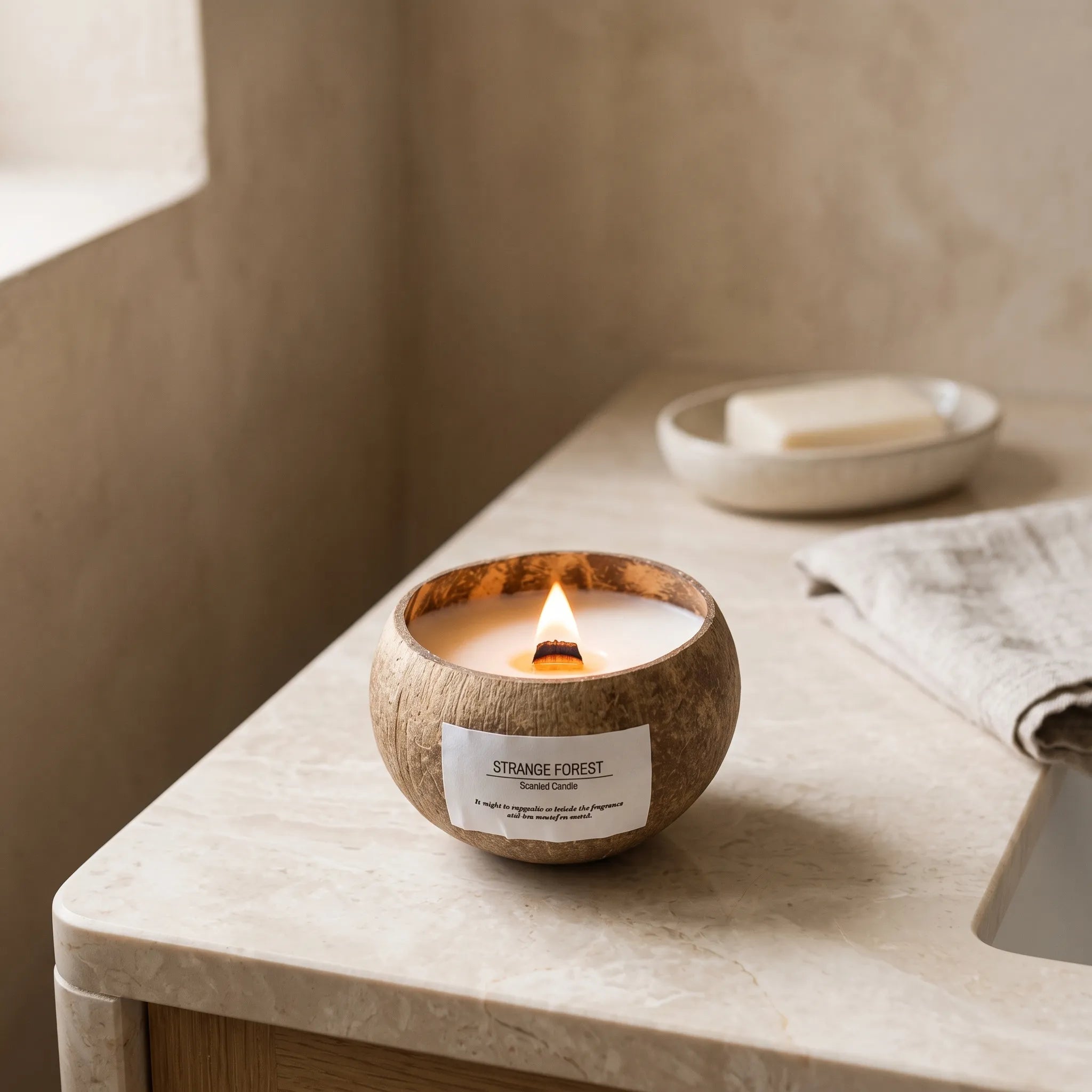 Nordspur | Scenari Rustic Textured Bowl Scented Candle