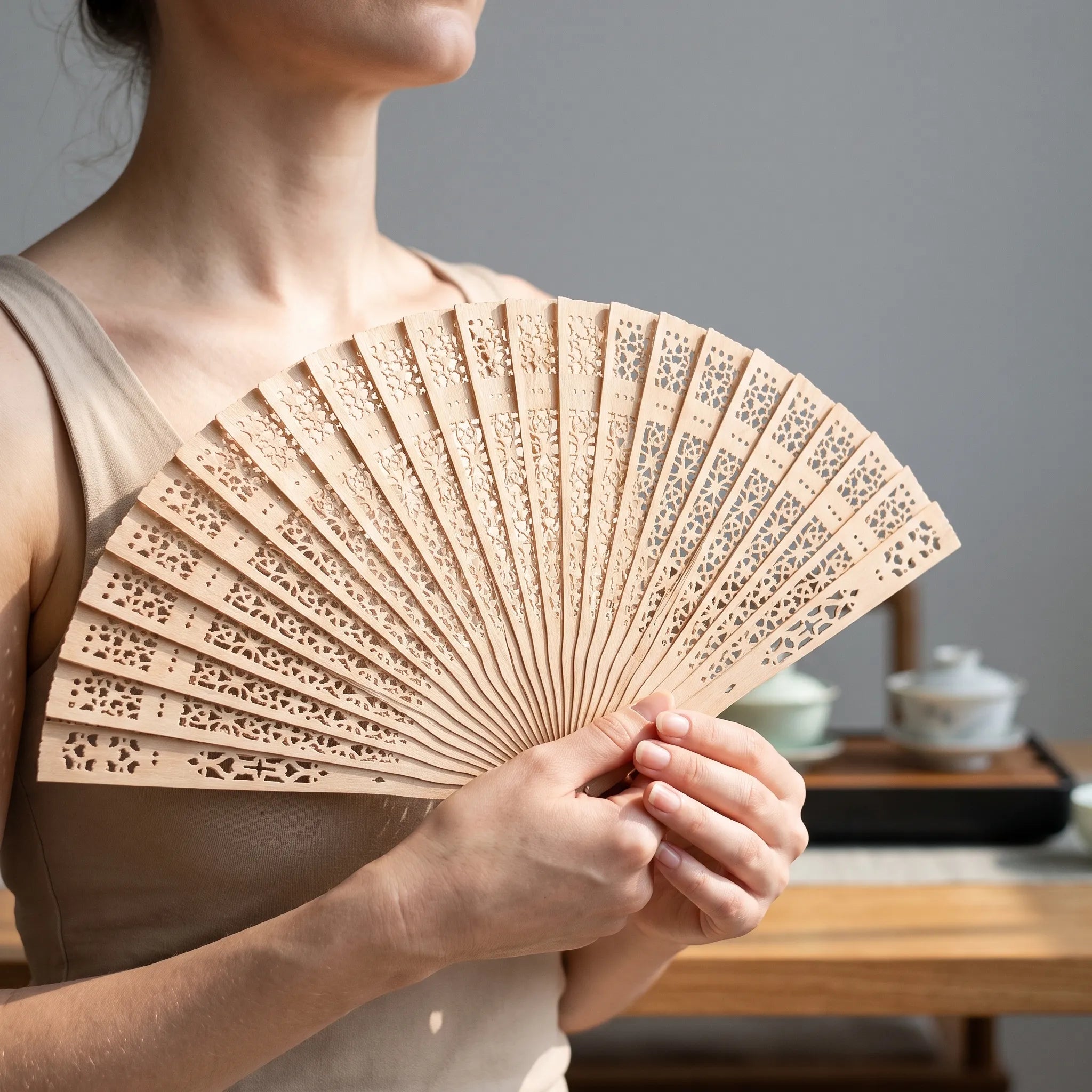 Nordspur | Scentafold Scented Carved Hand Folding Fan