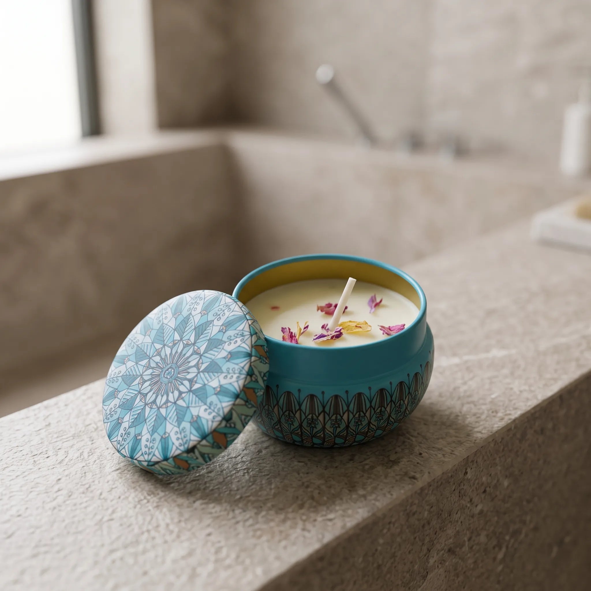 Nordspur | Scentra Patterned Botanical Scented Candle