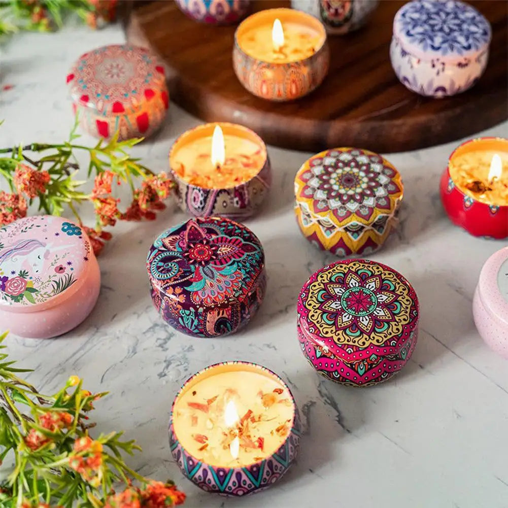 Nordspur | Scentra Patterned Botanical Scented Candle