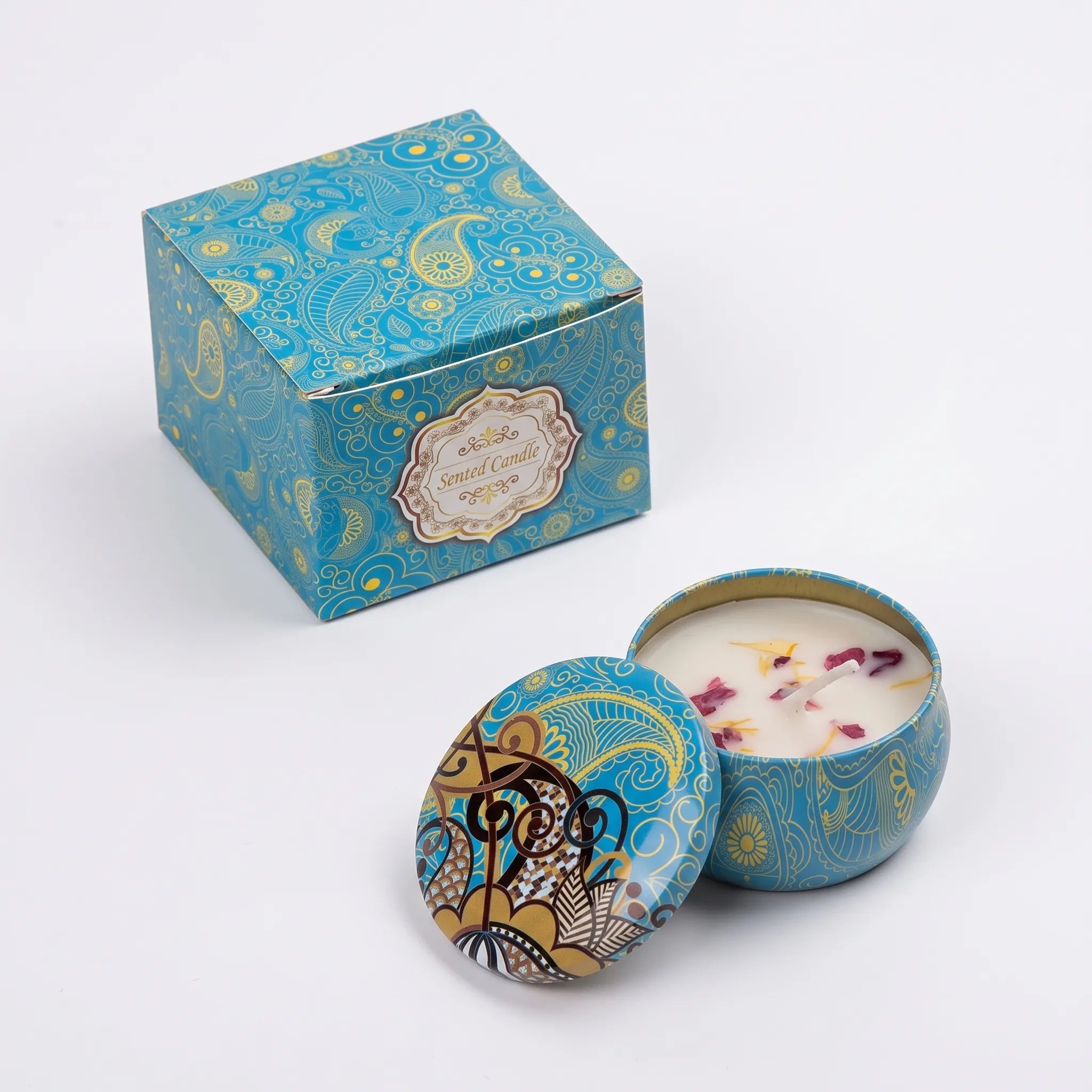 Nordspur | Scentra Patterned Botanical Scented Candle