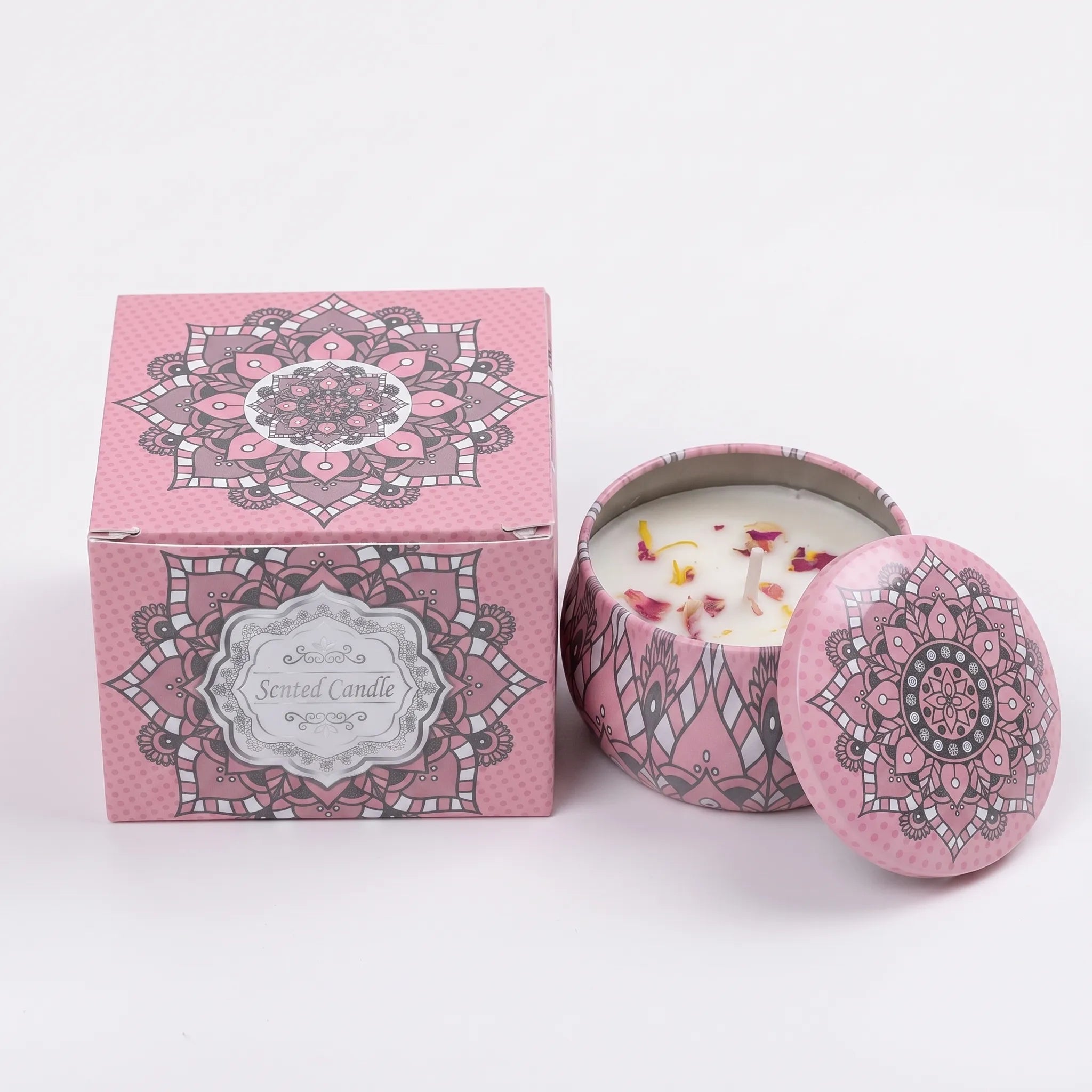 Nordspur | Scentra Patterned Botanical Scented Candle