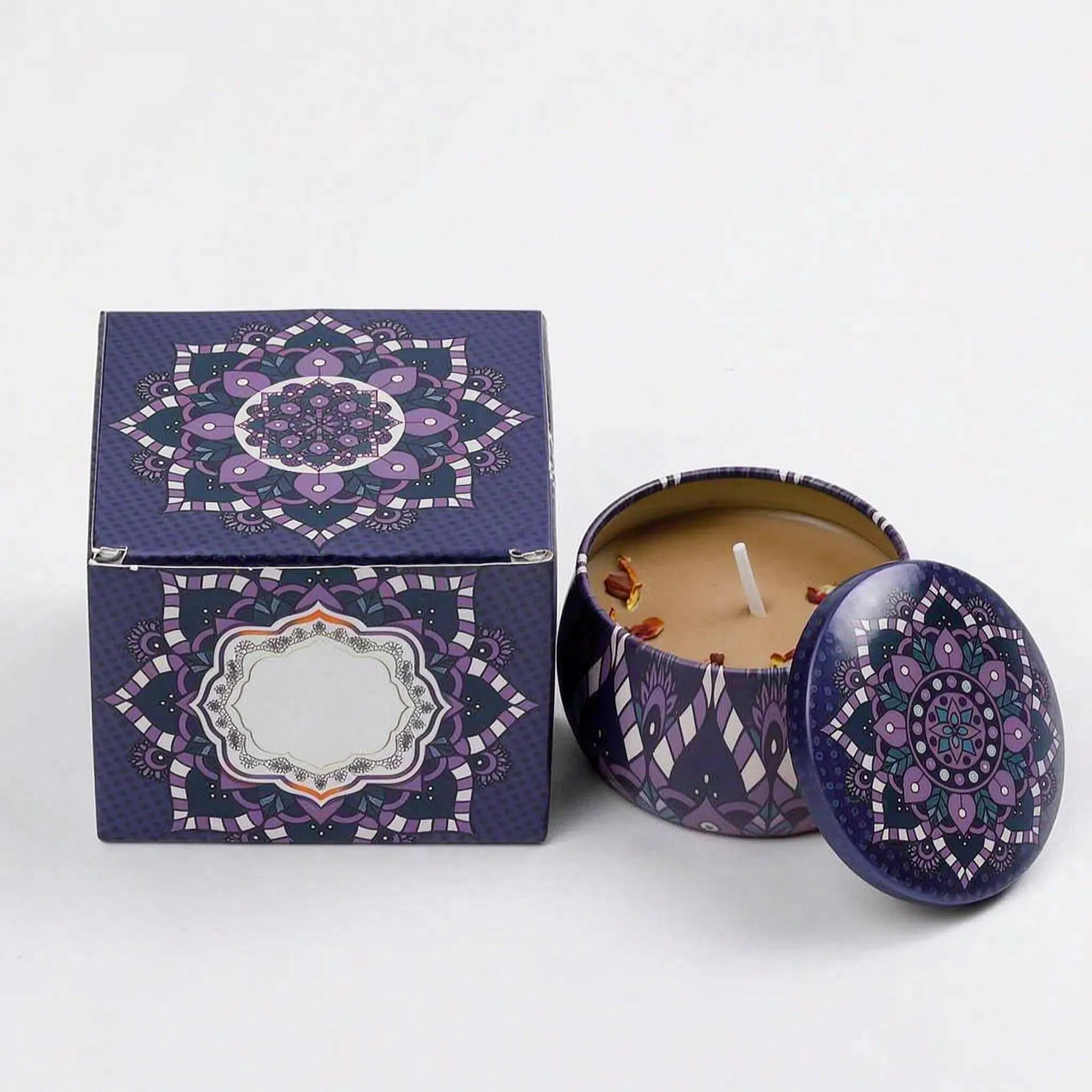 Nordspur | Scentra Patterned Botanical Scented Candle