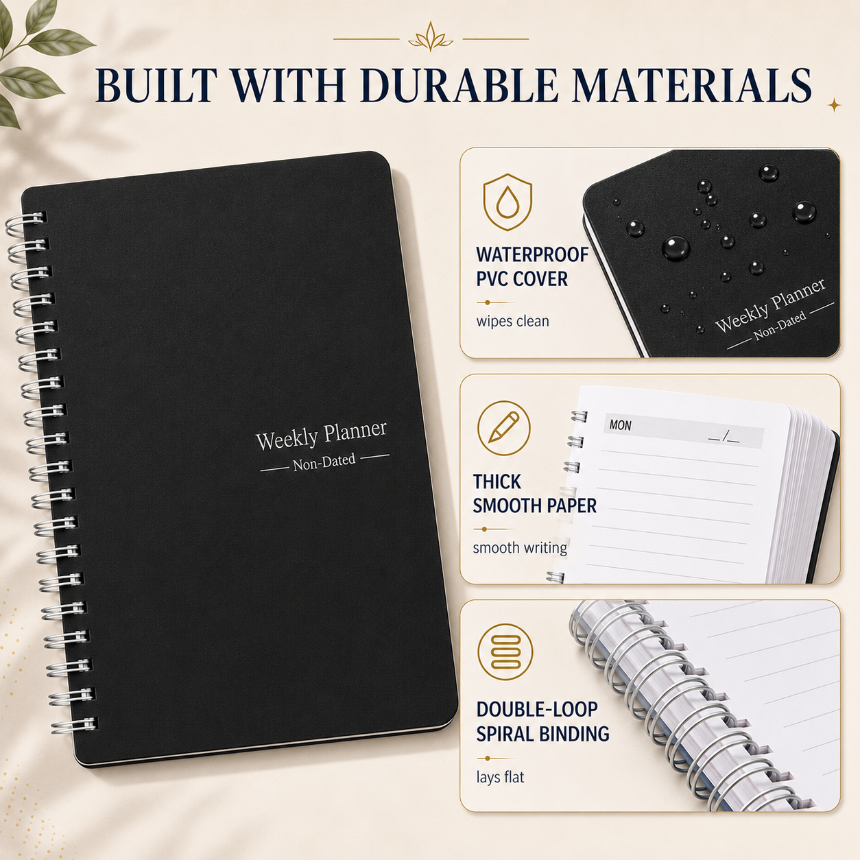 Nordspur | Schedara Spiral Bound Weekly Planner