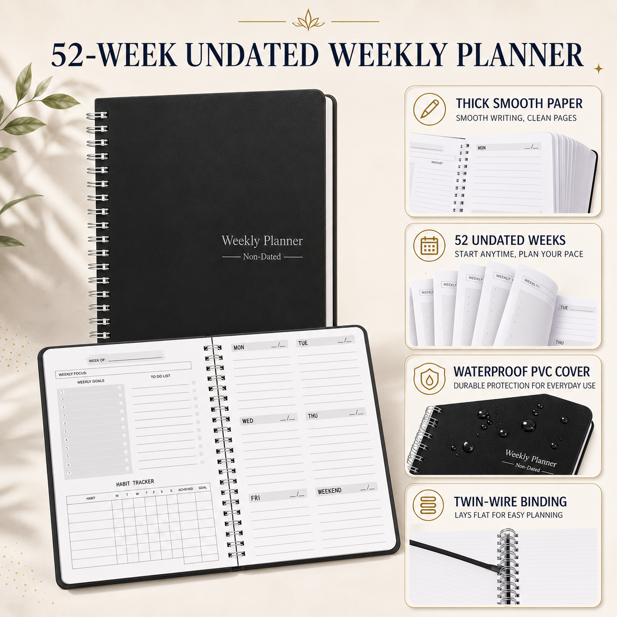 Nordspur | Schedara Spiral Bound Weekly Planner