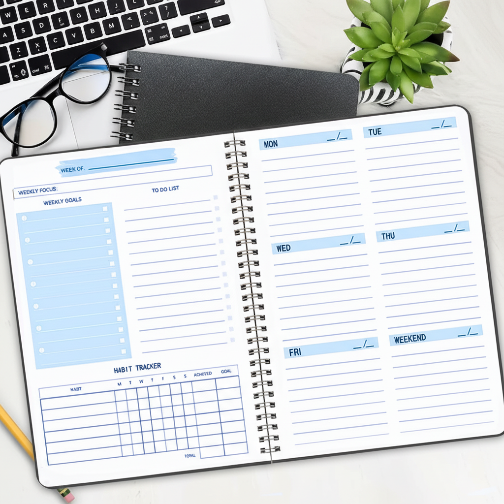 Nordspur | Schedara Spiral Bound Weekly Planner