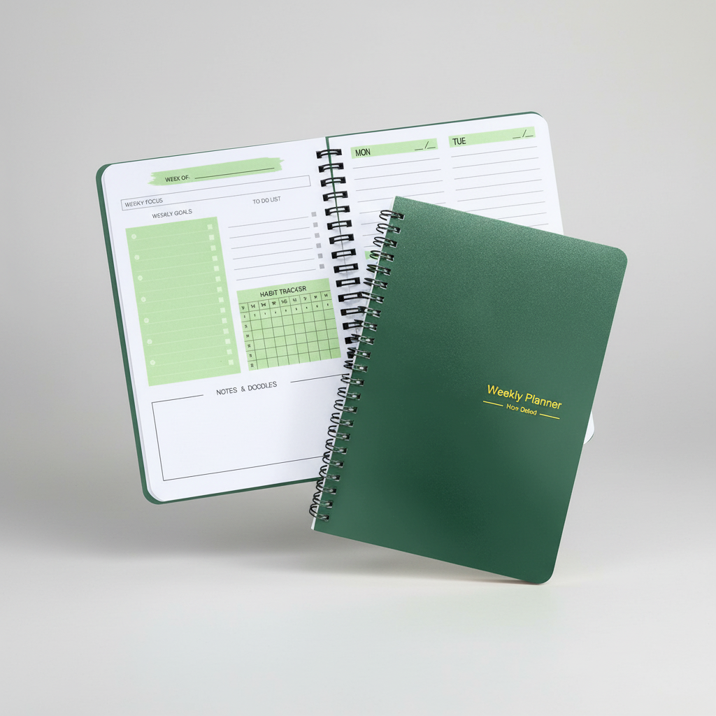 Nordspur | Schedara Spiral Bound Weekly Planner