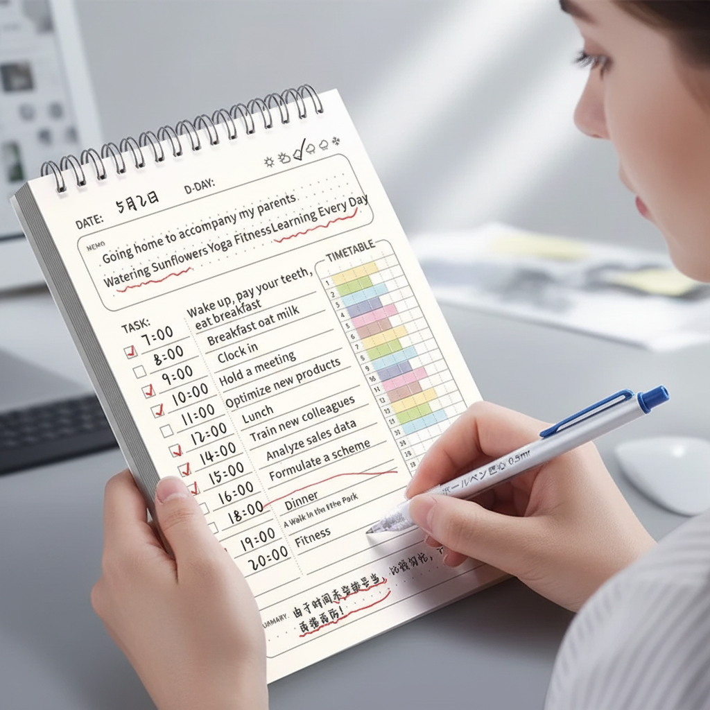 Nordspur | Schedora A5 Spiral Daily Planner