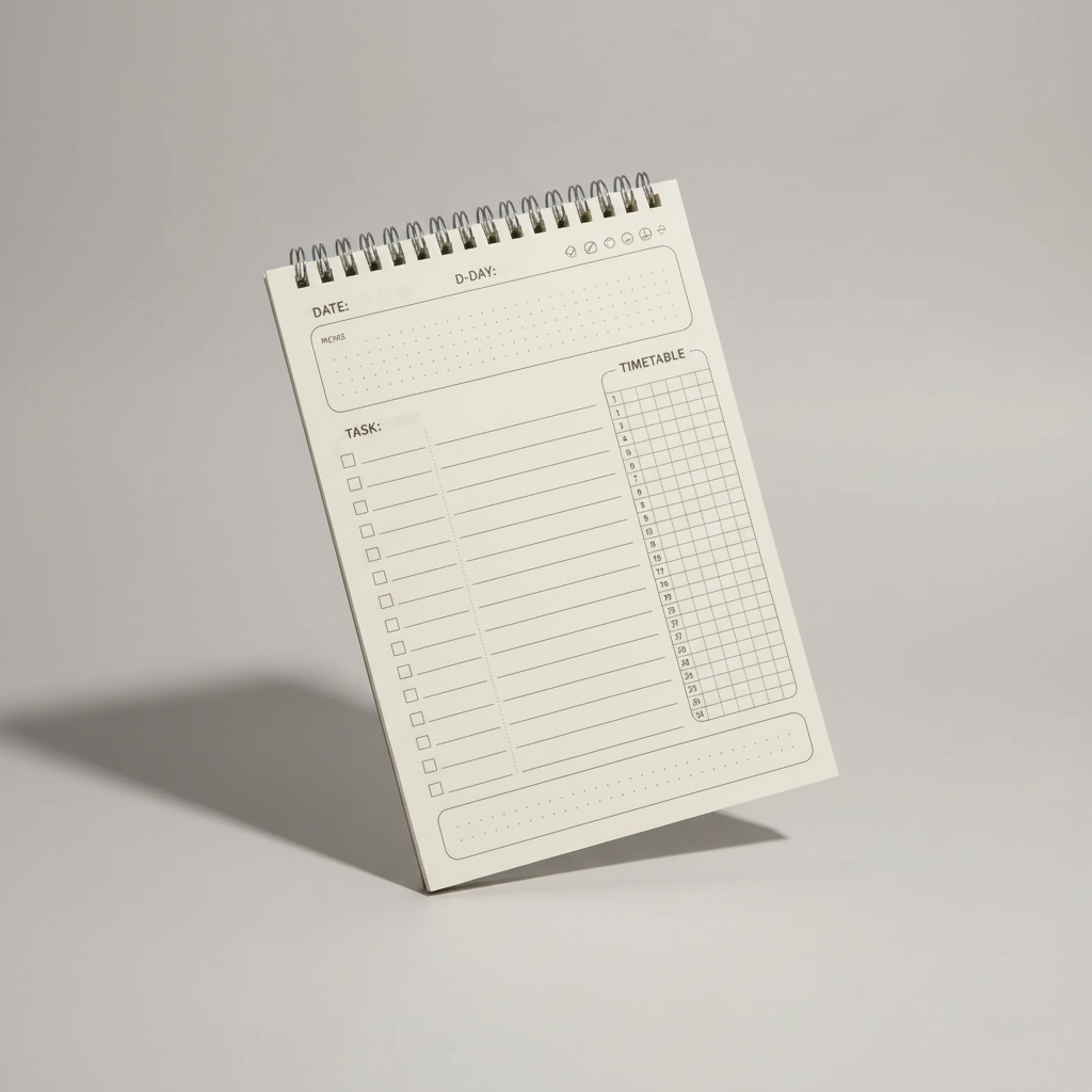 Nordspur | Schedora A5 Spiral Daily Planner