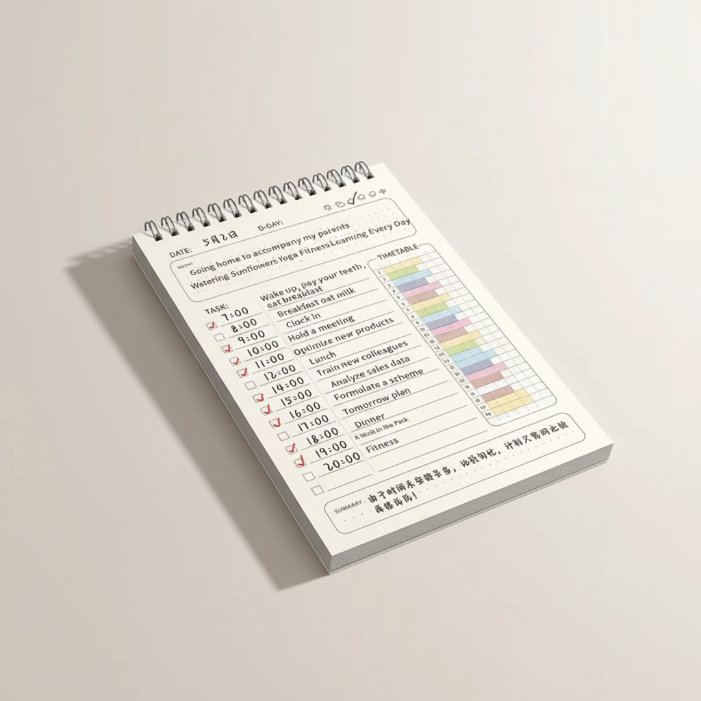 Nordspur | Schedora A5 Spiral Daily Planner