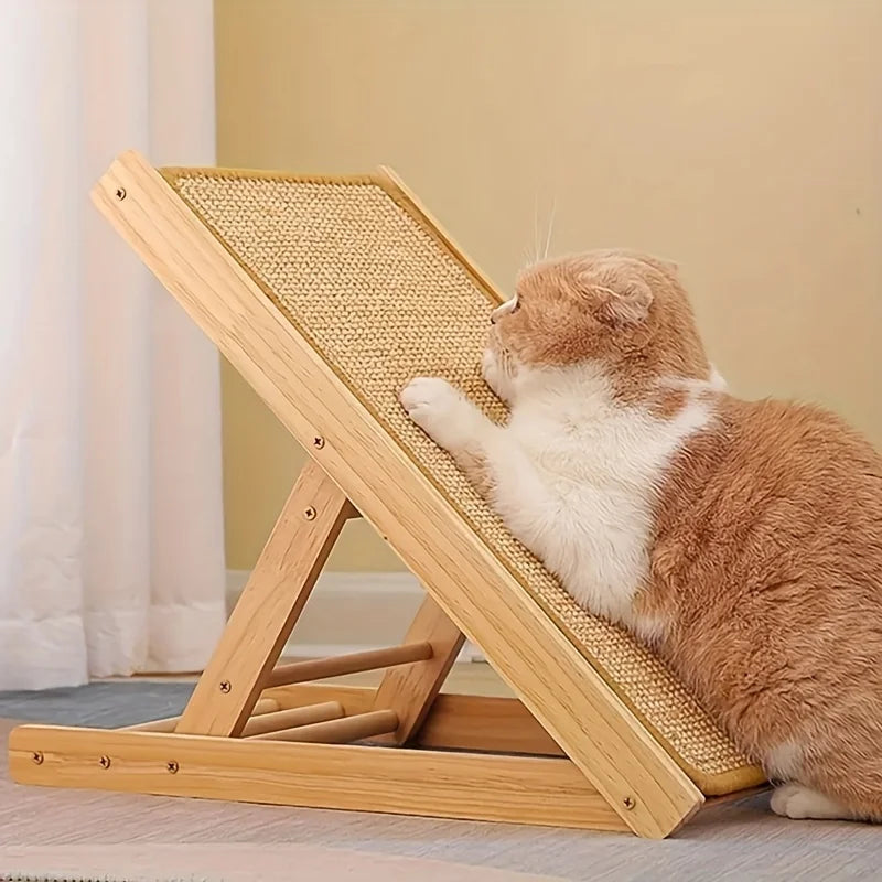 Nordspur | Scratchelo Angled Sisal Scratching Board With Wooden Frame