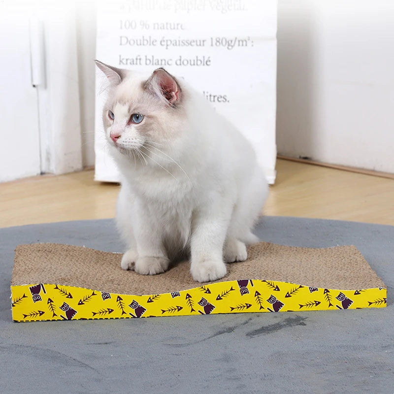 Nordspur | Scratchwave Wave-Shaped Corrugated Cat Scratcher