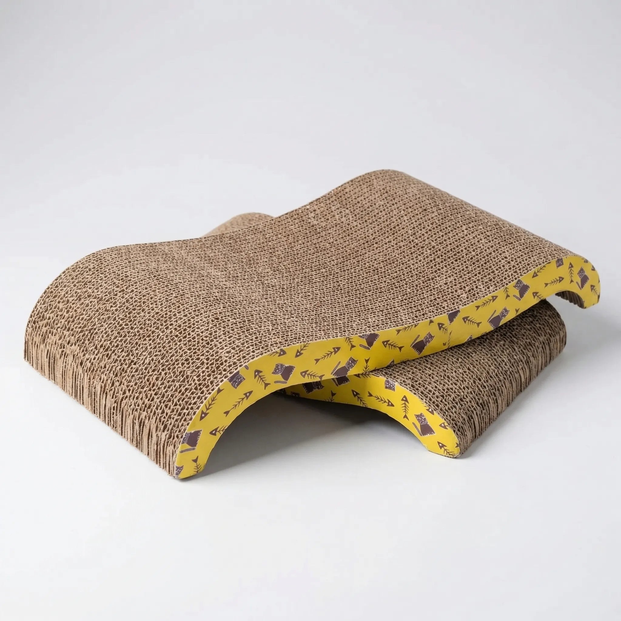 Nordspur | Scratchwave Wave-Shaped Corrugated Cat Scratcher