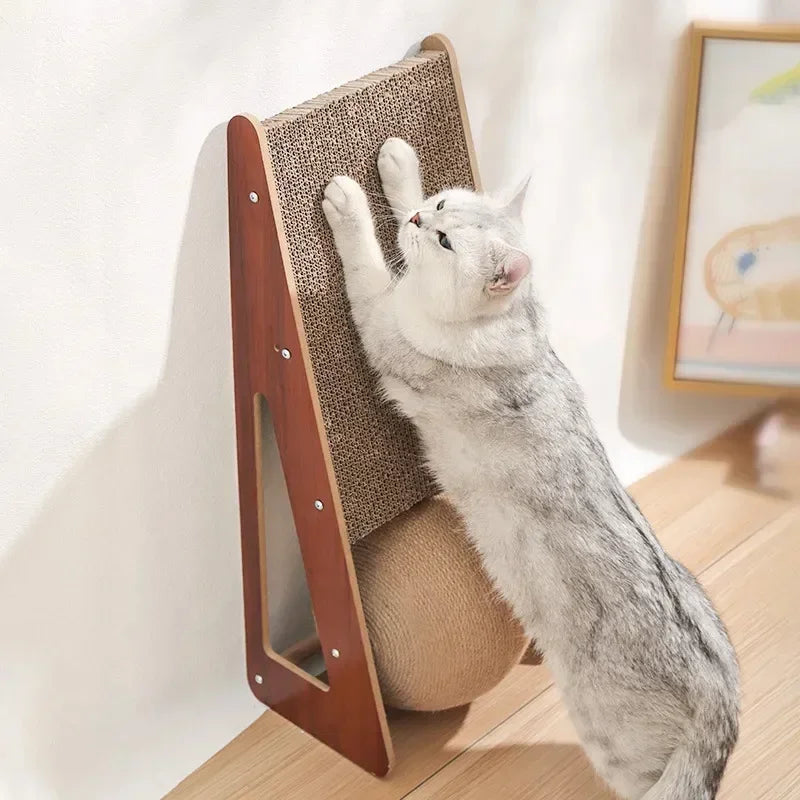 Nordspur | Scratchwell Vertical Wall-Leaning Cat Scratching Board