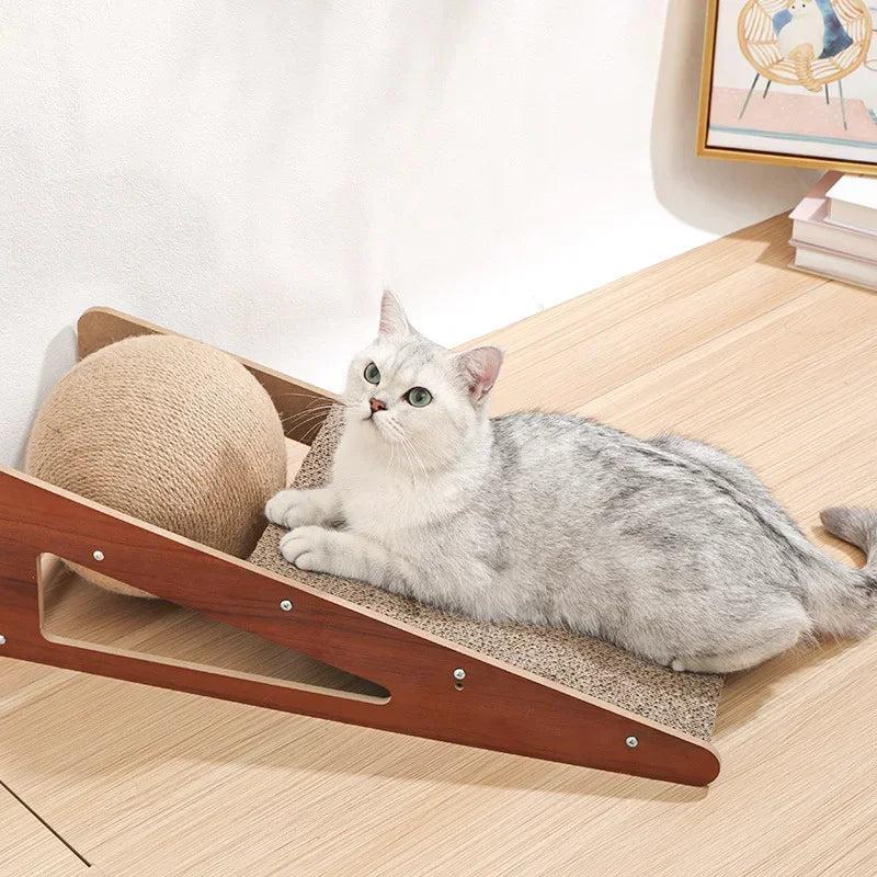Nordspur | Scratchwell Vertical Wall-Leaning Cat Scratching Board