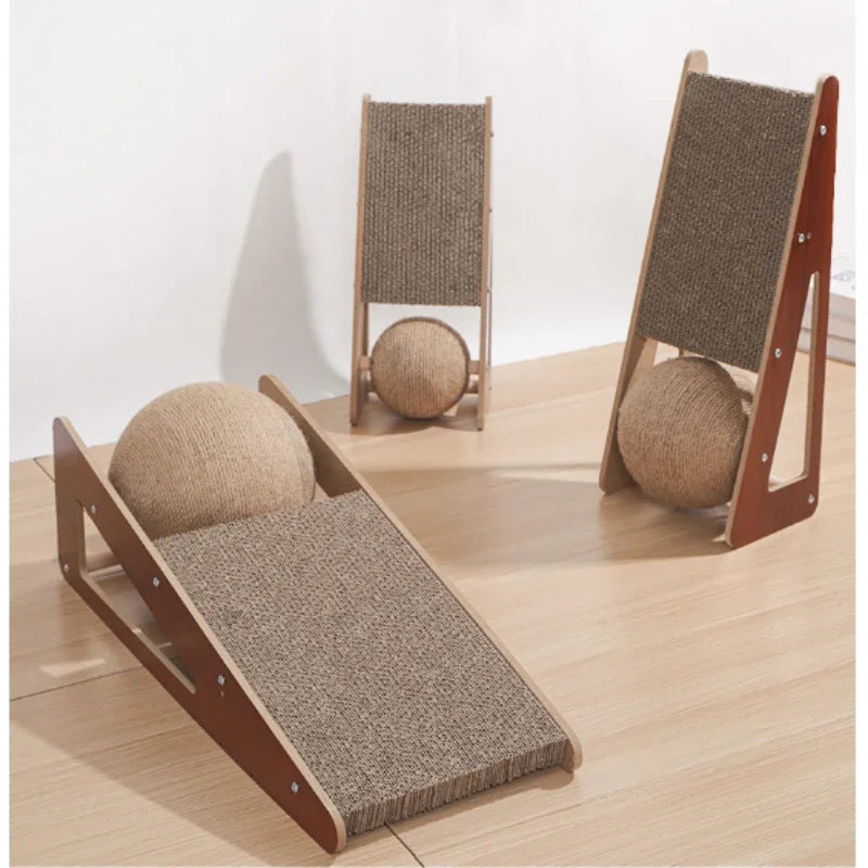 Nordspur | Scratchwell Vertical Wall-Leaning Cat Scratching Board