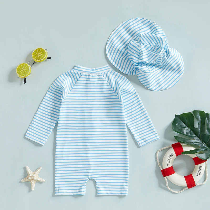 Nordspur | Seabuddo Long Sleeve Zip Swim Romper