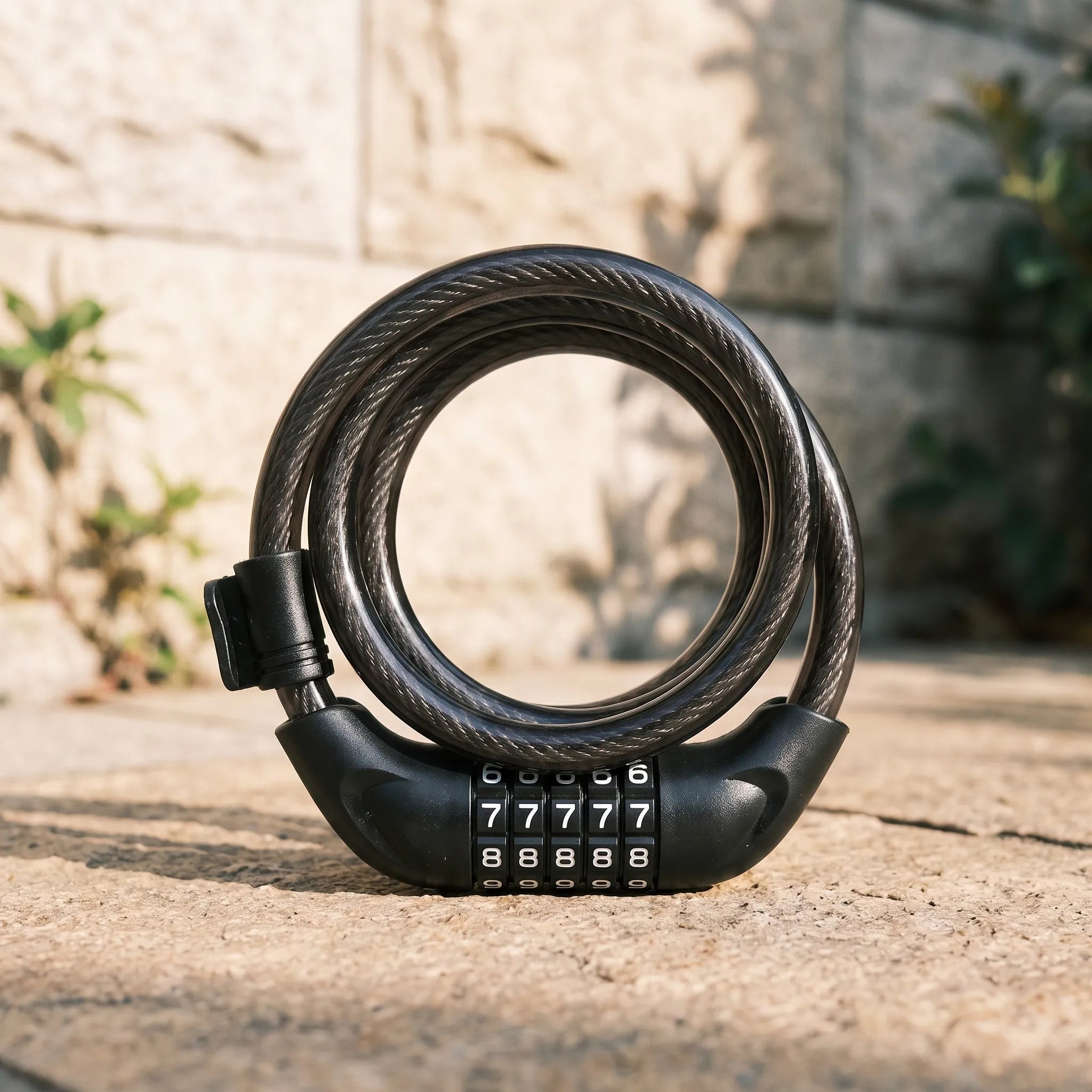 Nordspur | SecureFlex Five-Digit Combination Bicycle Cable Lock