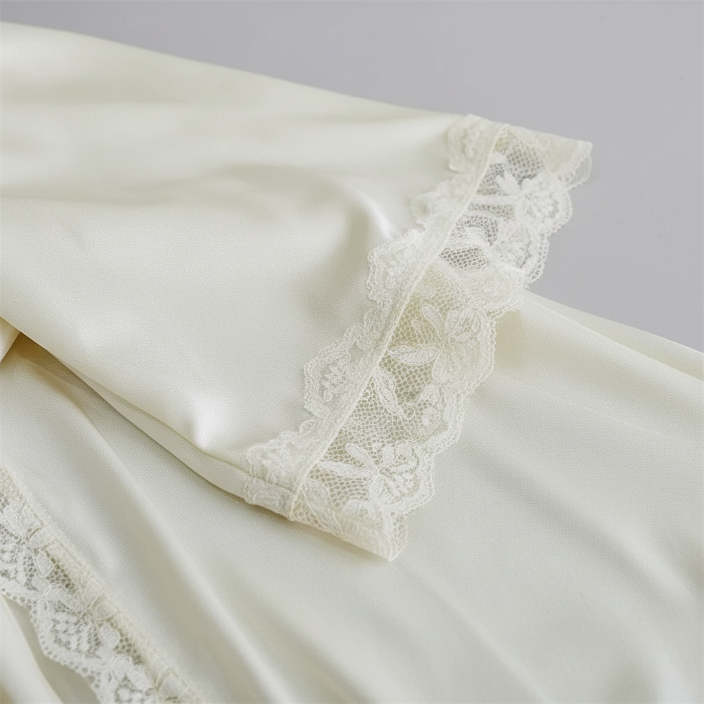 Nordspur | Serelume Long Lace Trimmed Robe Set