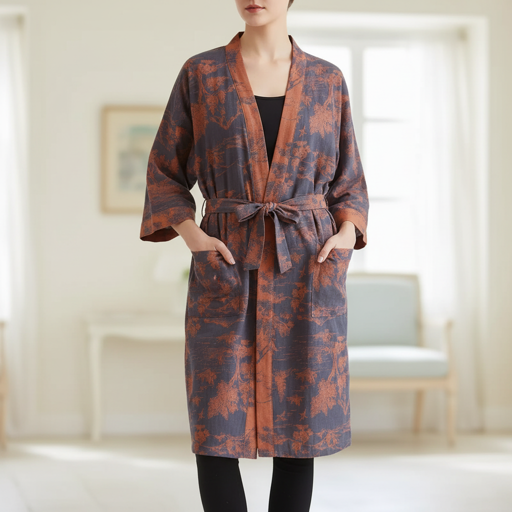 Nordspur | Serenori Loose Fitting Kimono Robe