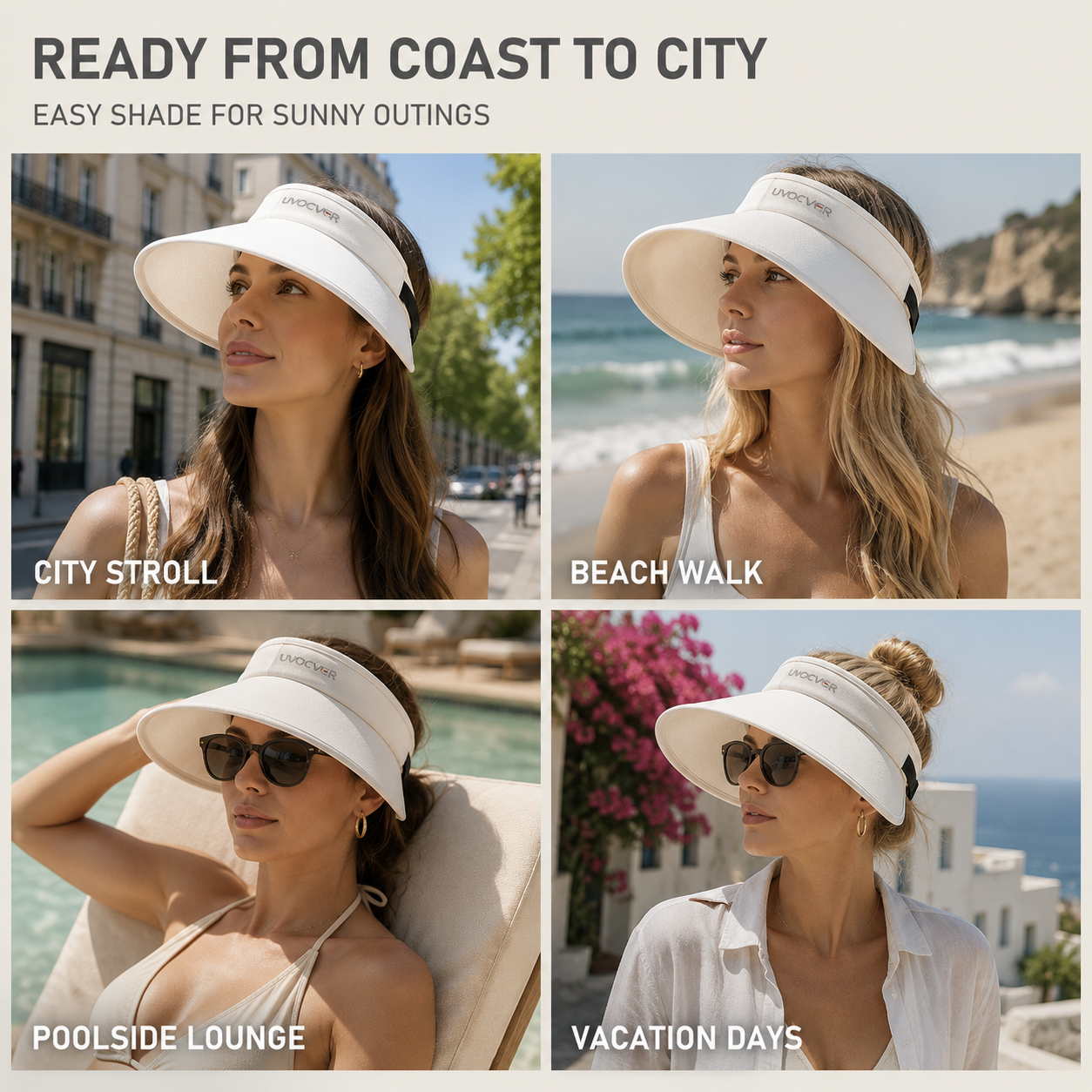 Nordspur | ShadeLuxe Wide Brim Sun Visor