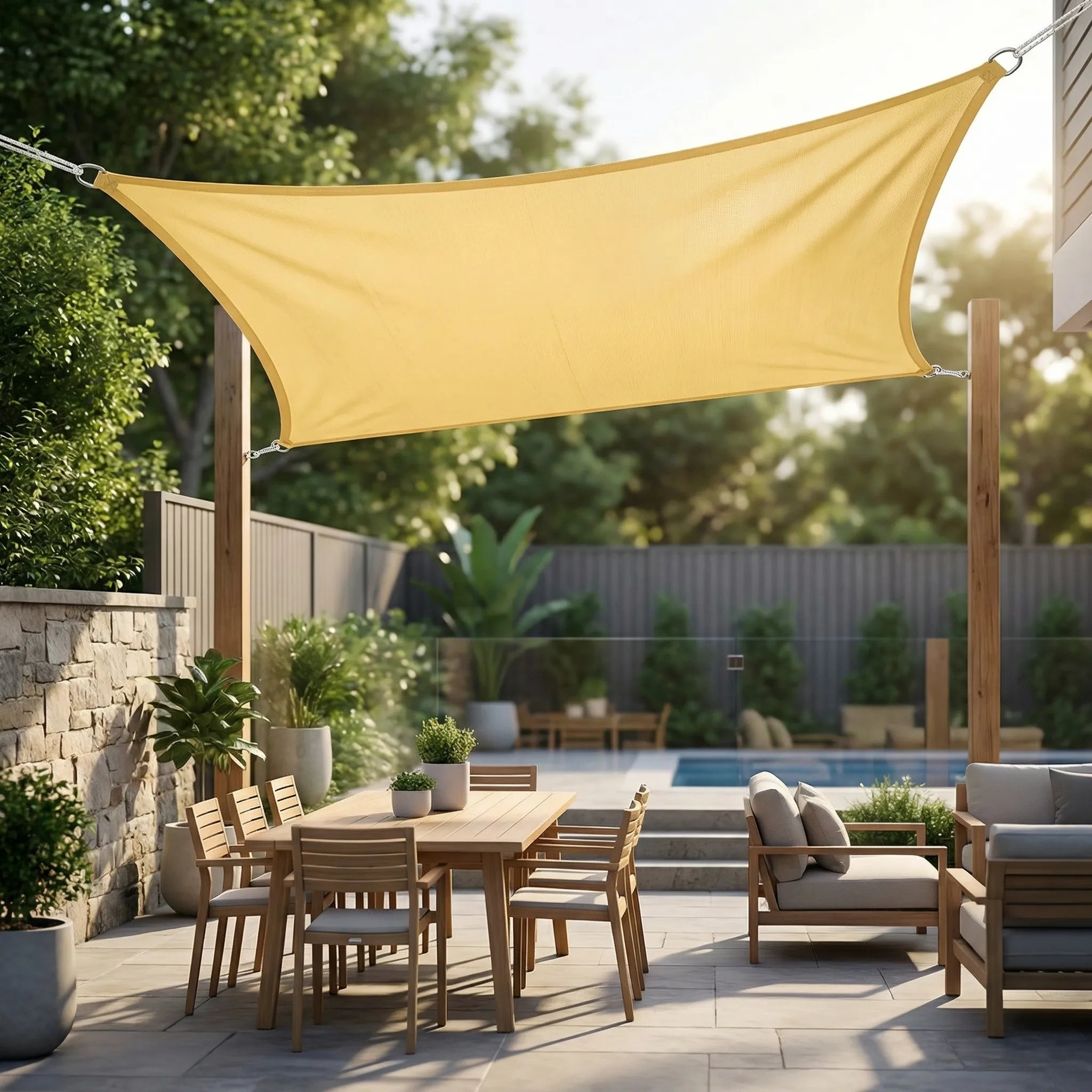 Nordspur | Shadeara Rectangular Sun Shade Canopy